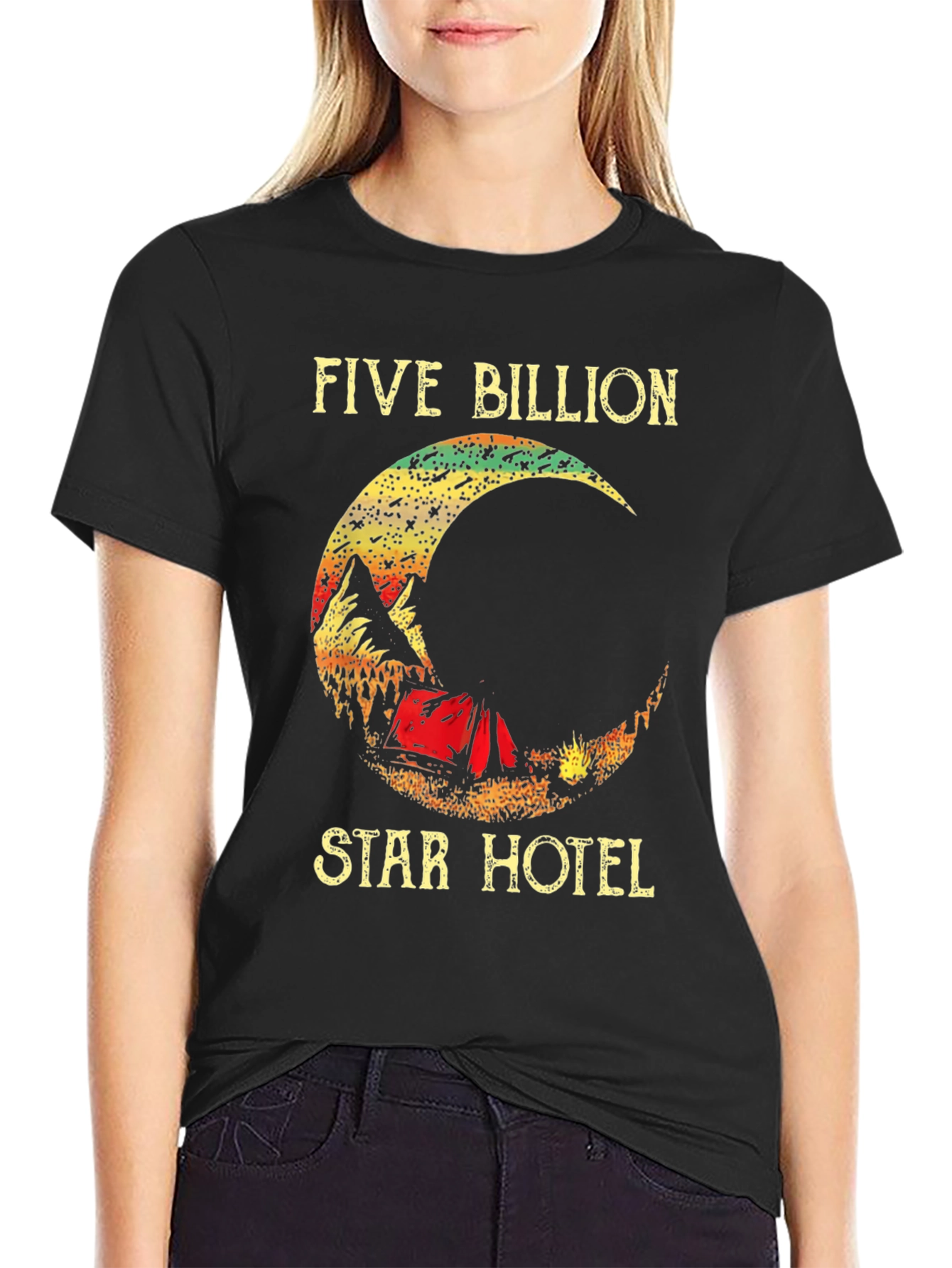 Five Billion Star Hotel Graphic T-Shirt