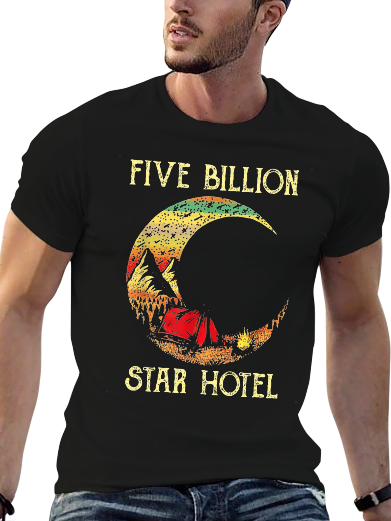 Five Billion Star Hotel Graphic T-Shirt