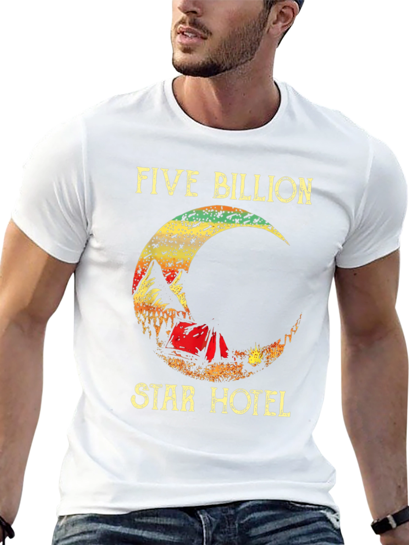 Five Billion Star Hotel Graphic T-Shirt