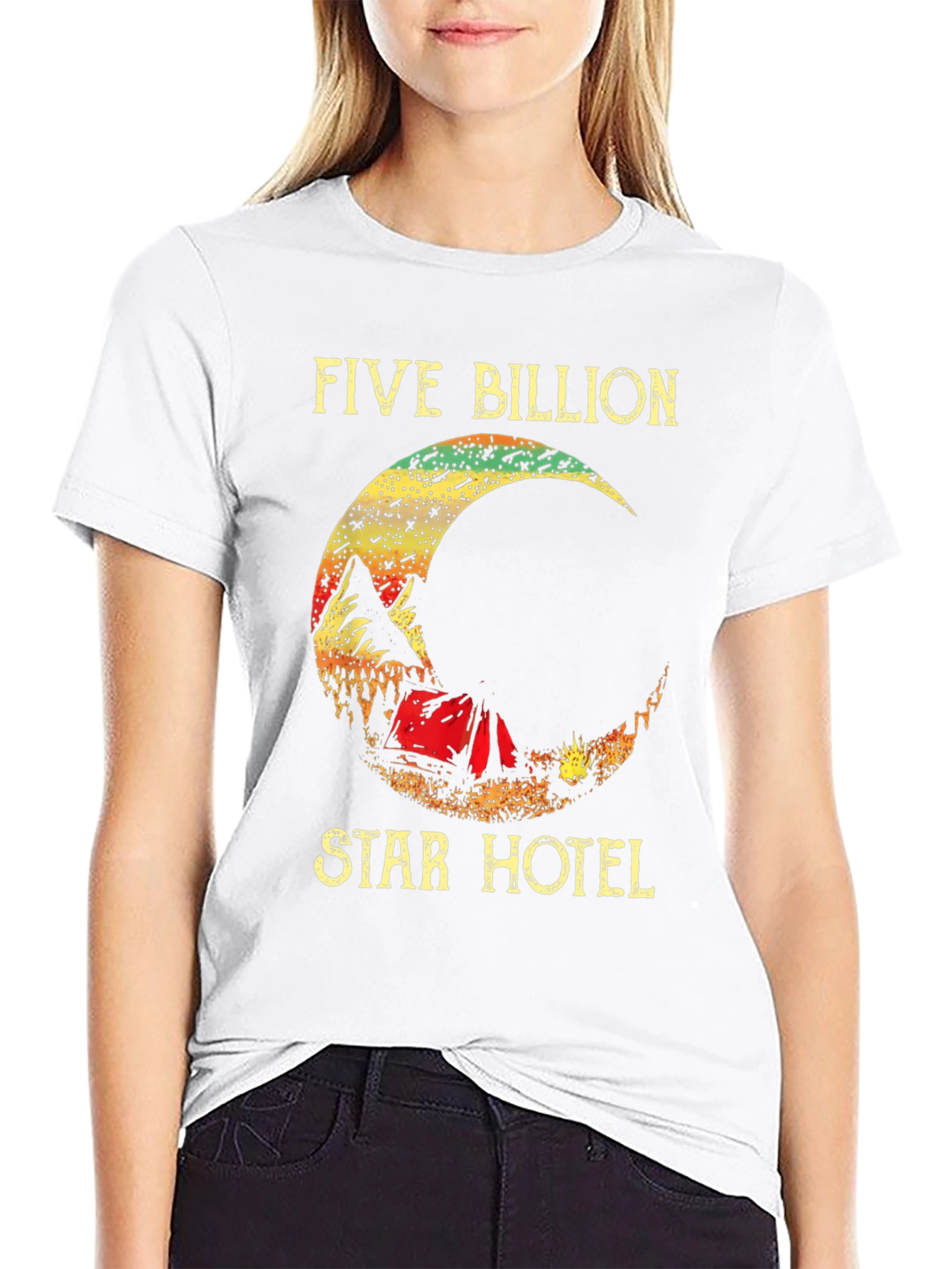 Five Billion Star Hotel Graphic T-Shirt