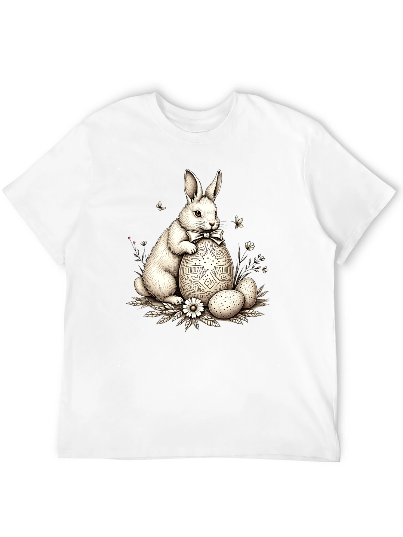 Easter Bunny T-Shirt - Cute Rabbit Egg Design
