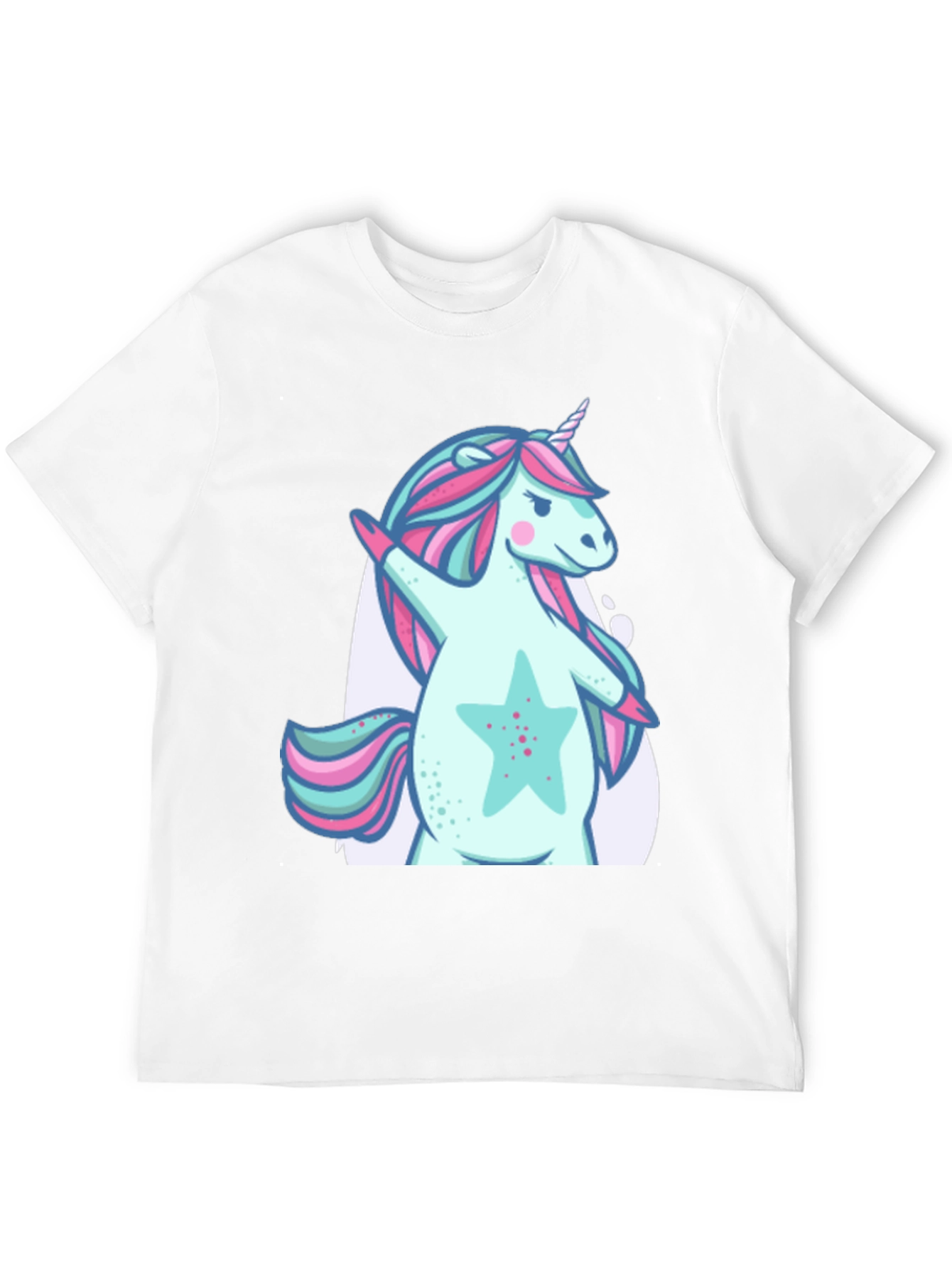 Unicorn Dab Black T-Shirt