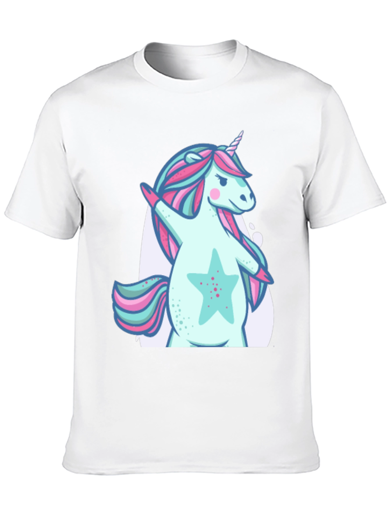 Unicorn Dab Black T-Shirt