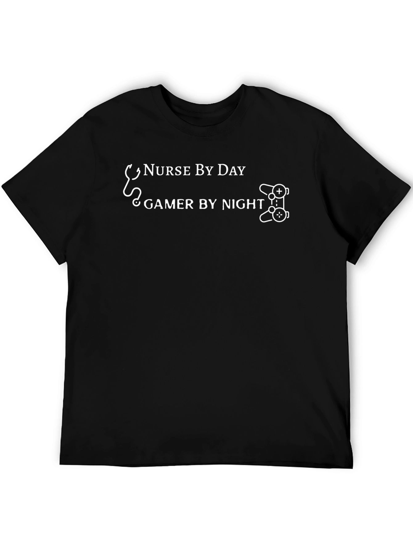 Nurse By Day Gamer By Night T-Shirt
