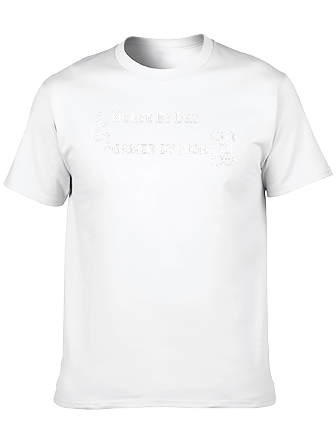 Nurse By Day Gamer By Night T-Shirt
