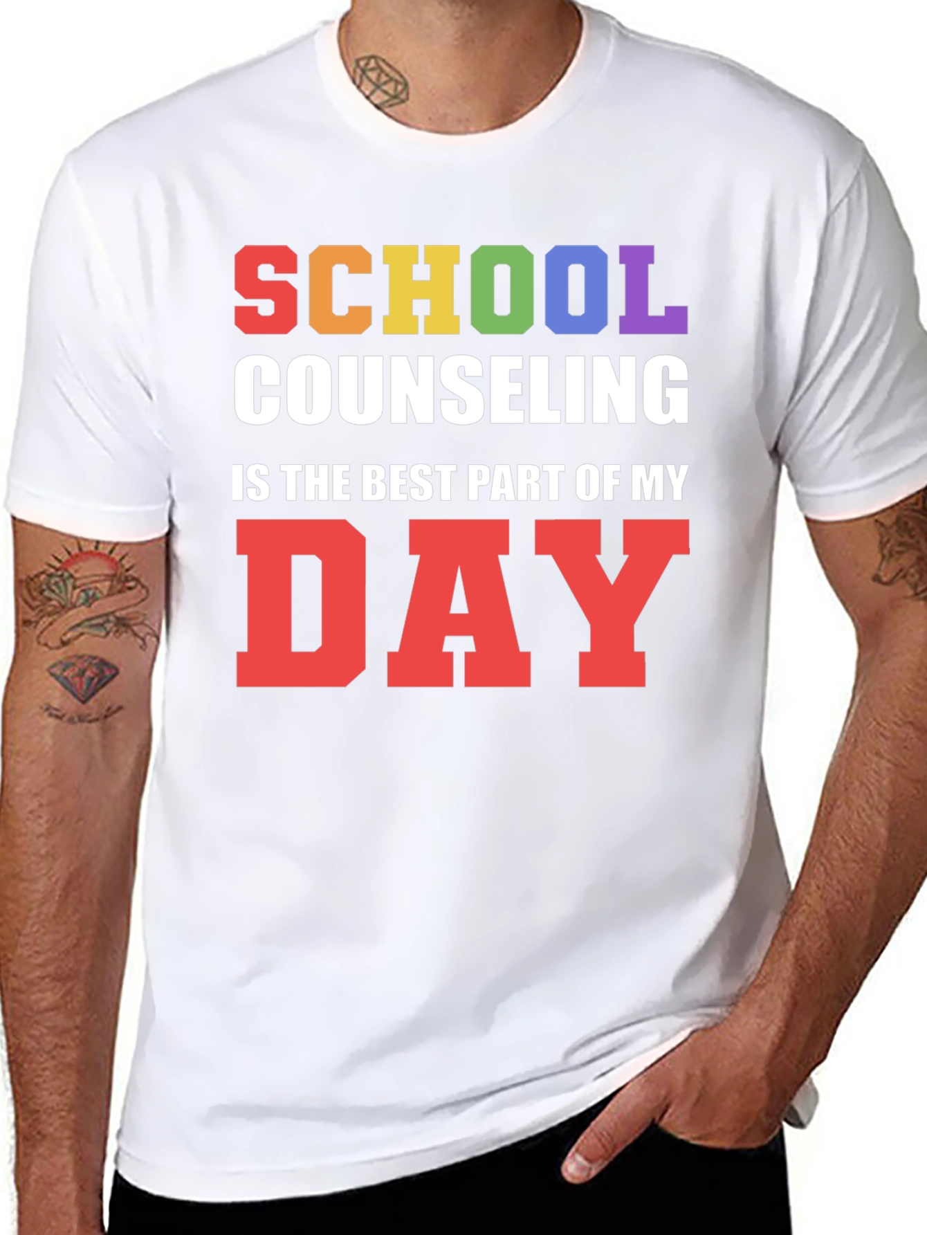 School Counseling T-Shirt: Best Part of My Day