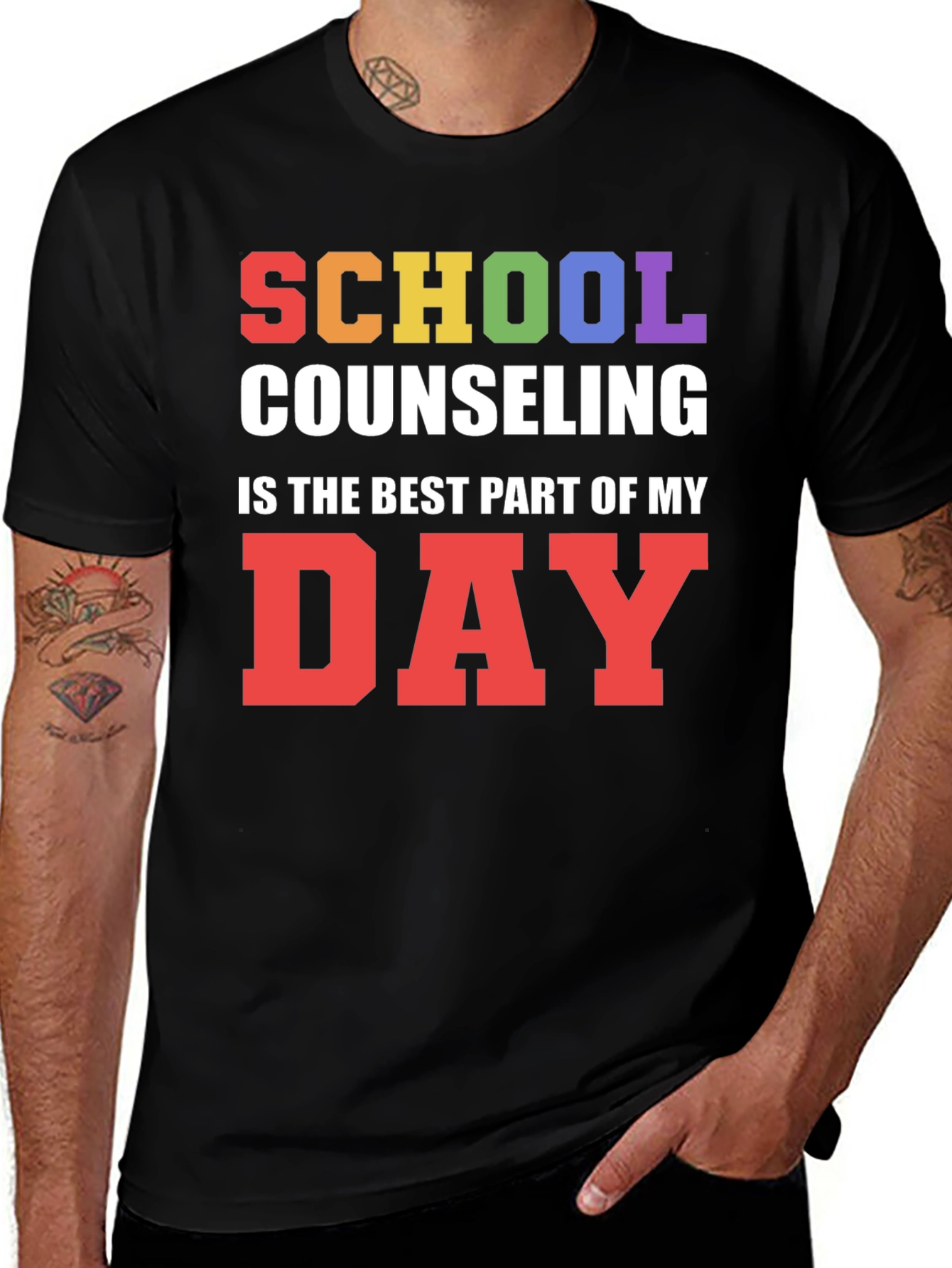 School Counseling T-Shirt: Best Part of My Day