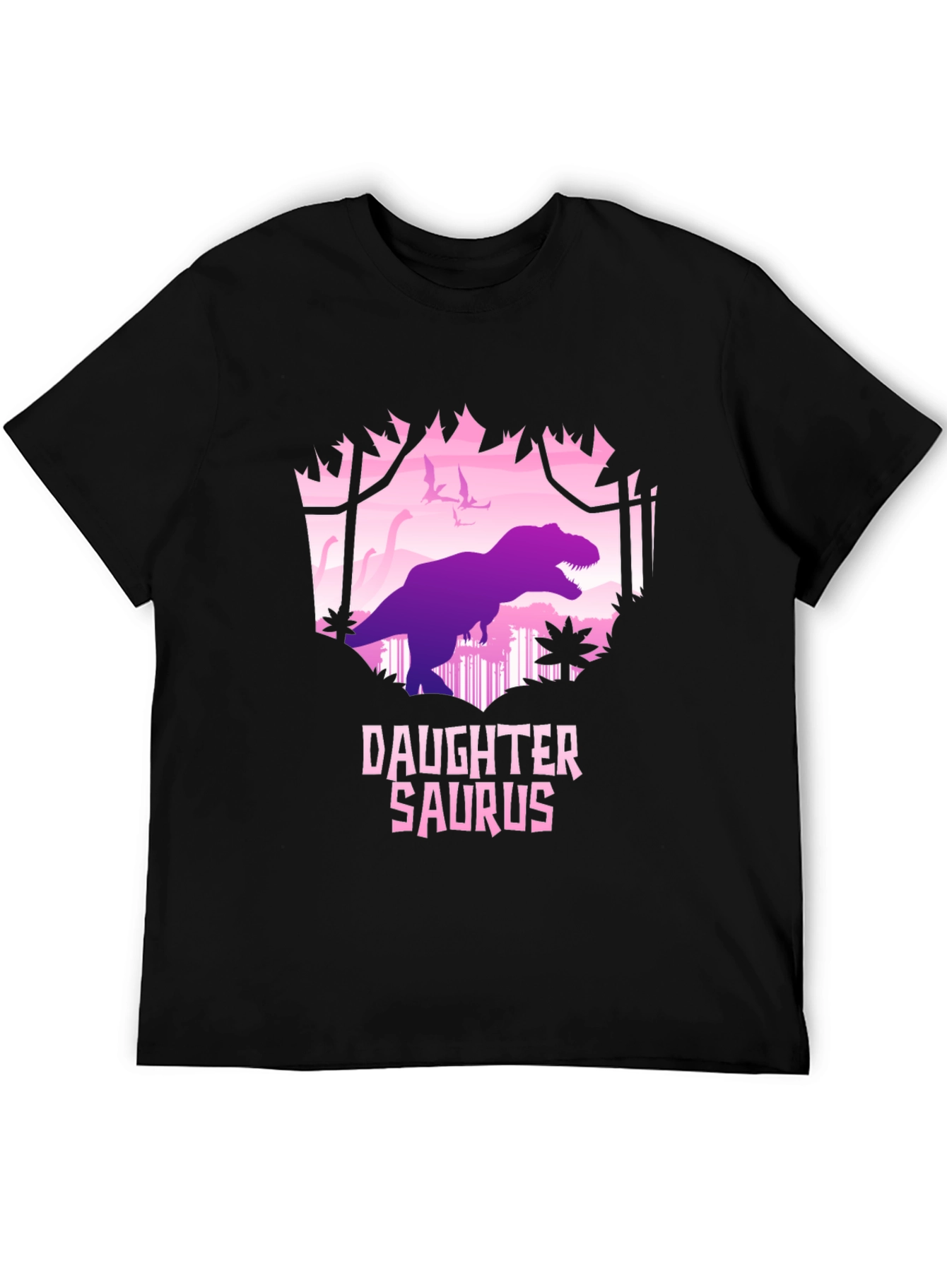 Daughter Saurus T-Shirt - Dinosaur Tee