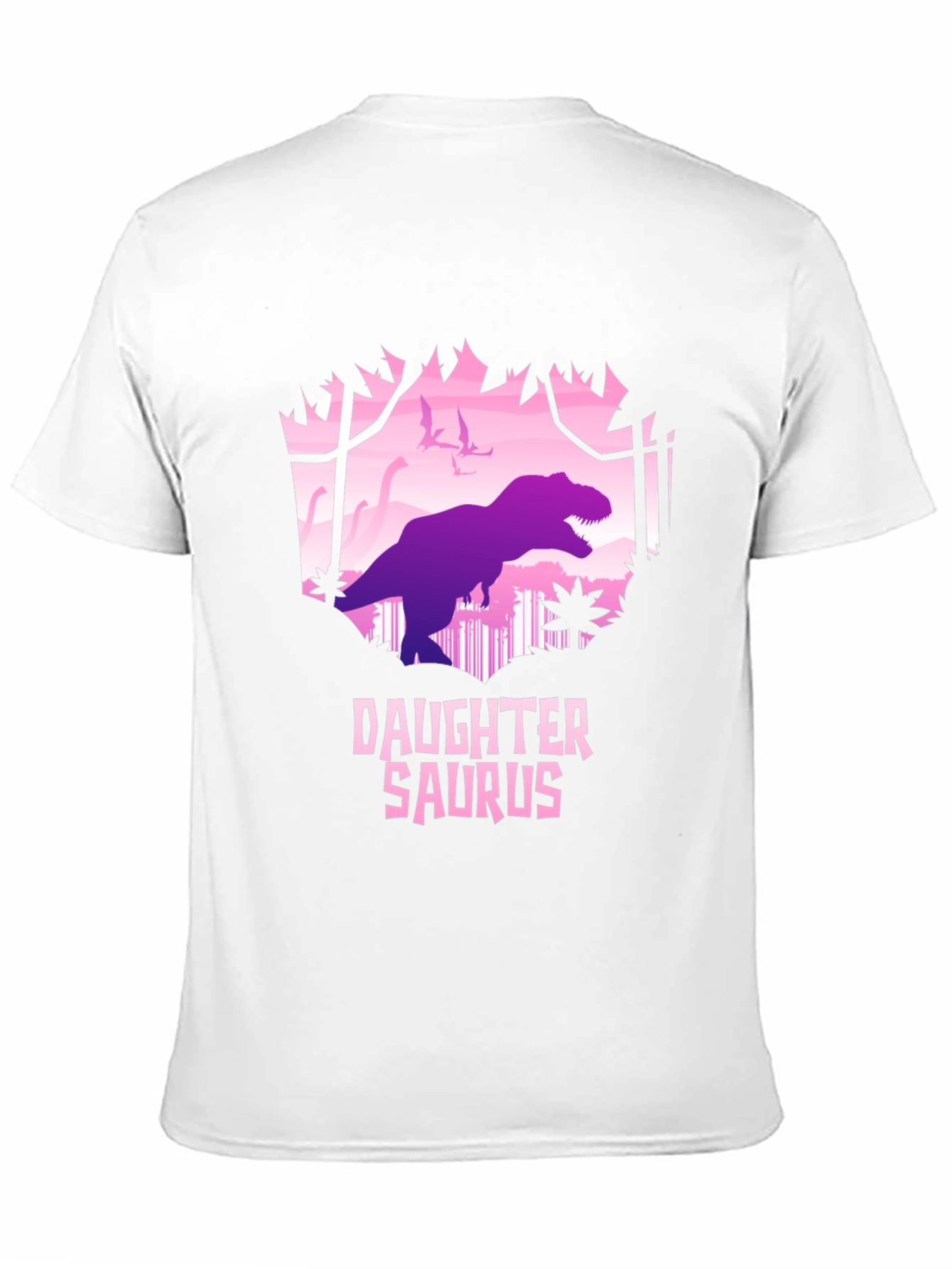 Daughter Saurus T-Shirt - Dinosaur Tee