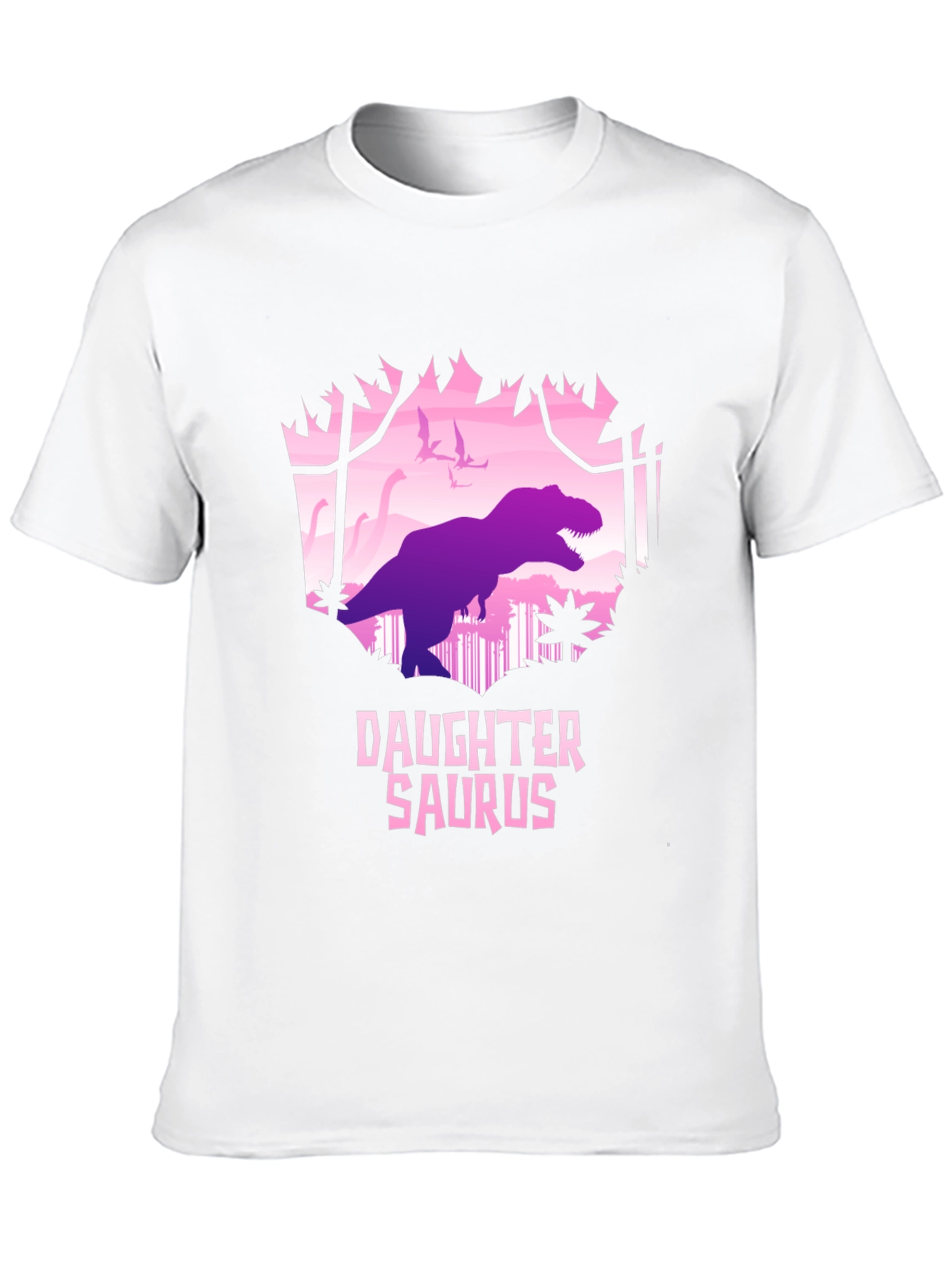 Daughter Saurus T-Shirt - Dinosaur Tee
