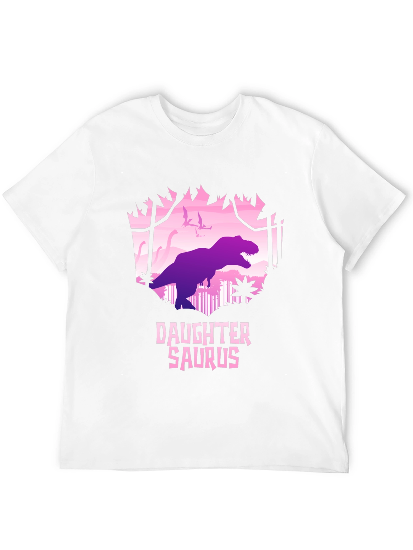 Daughter Saurus T-Shirt - Dinosaur Tee