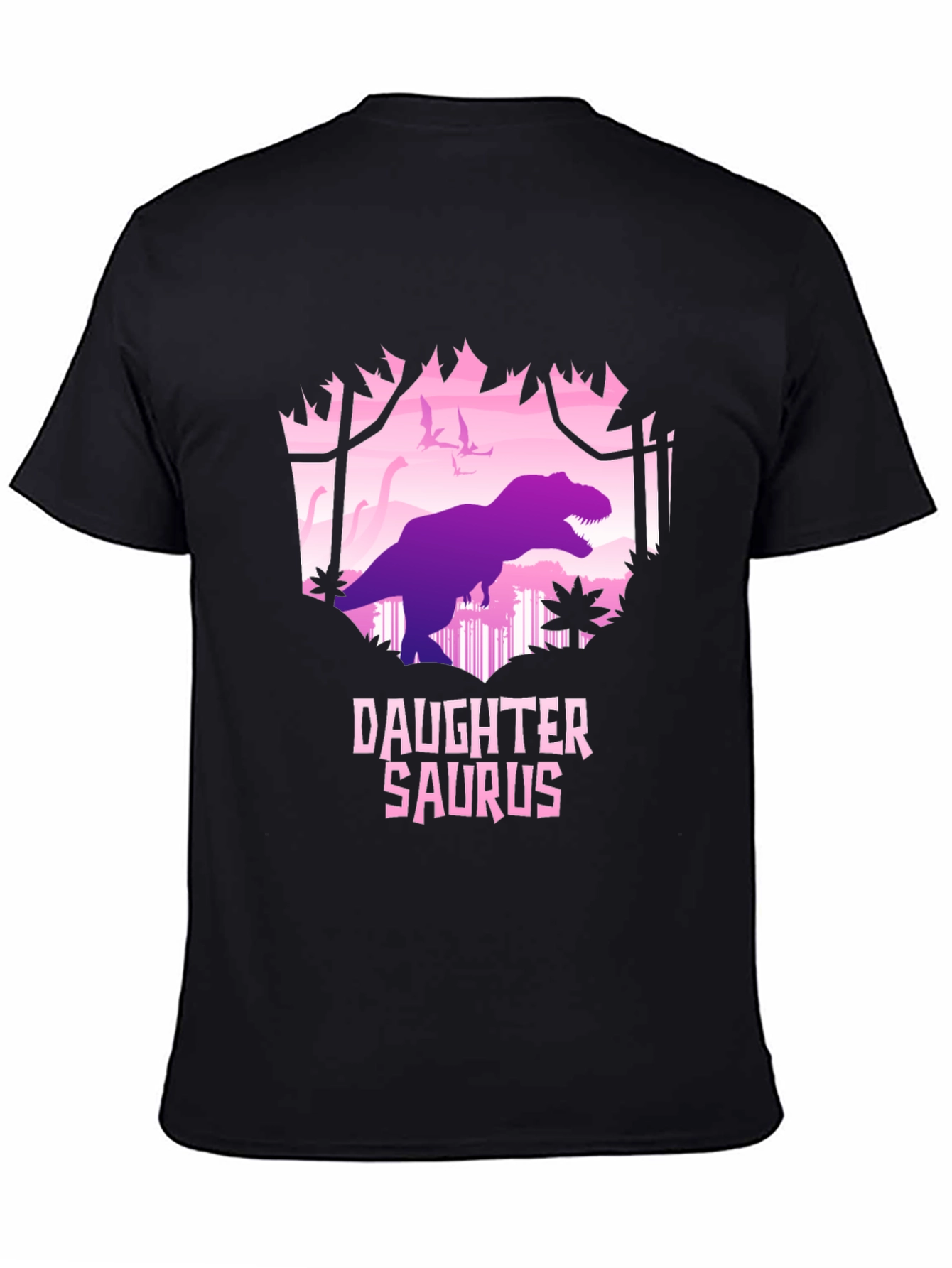 Daughter Saurus T-Shirt - Dinosaur Tee