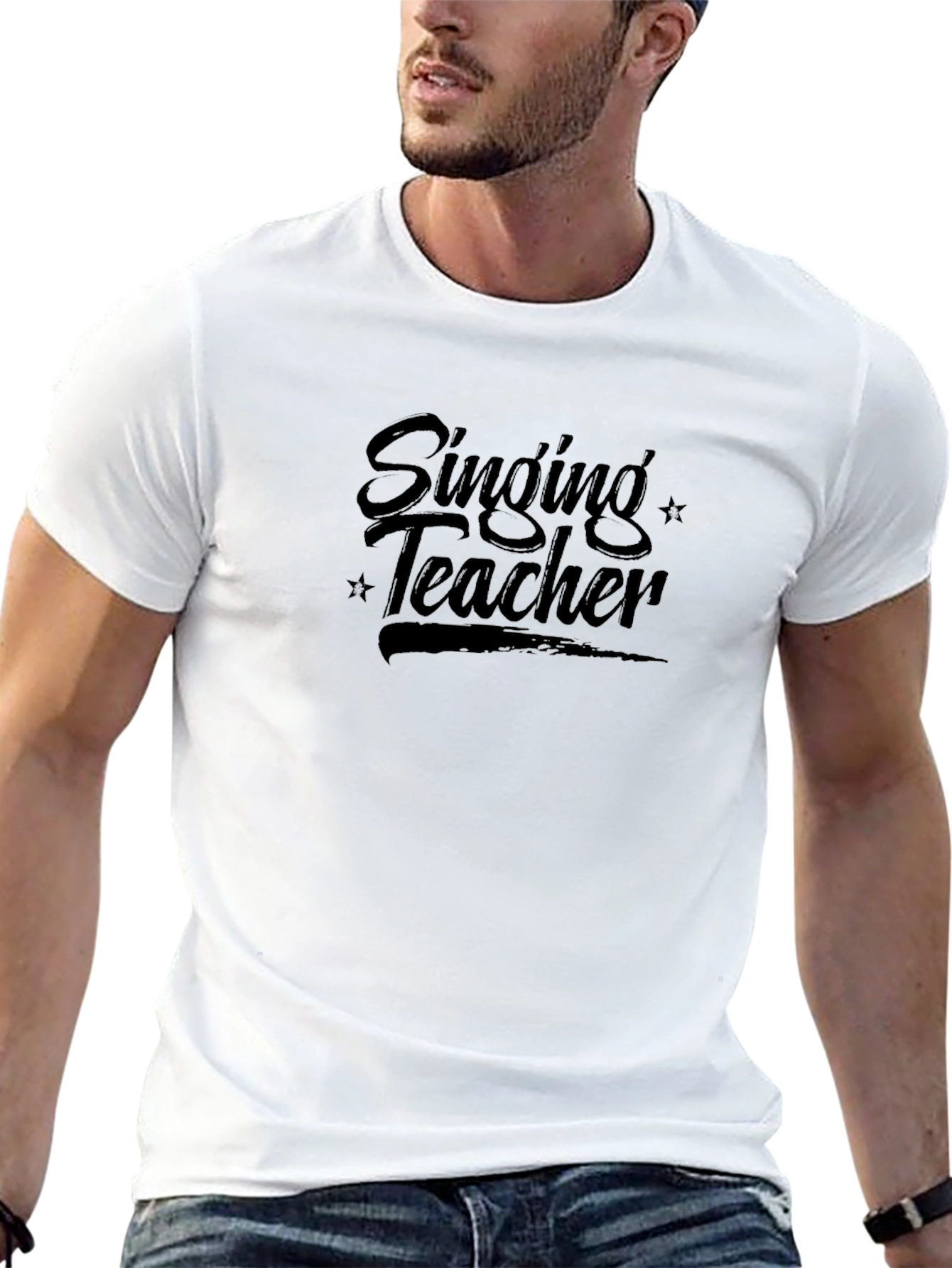 Singing Teacher Black T-Shirt