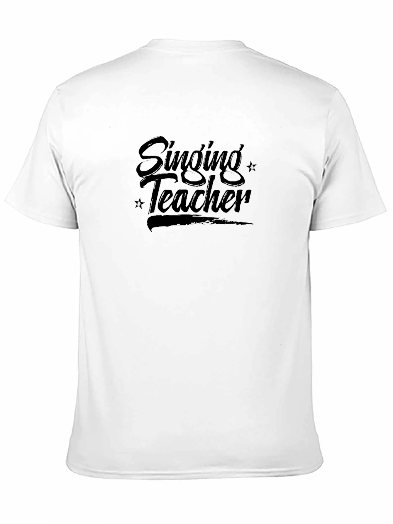 Singing Teacher Black T-Shirt