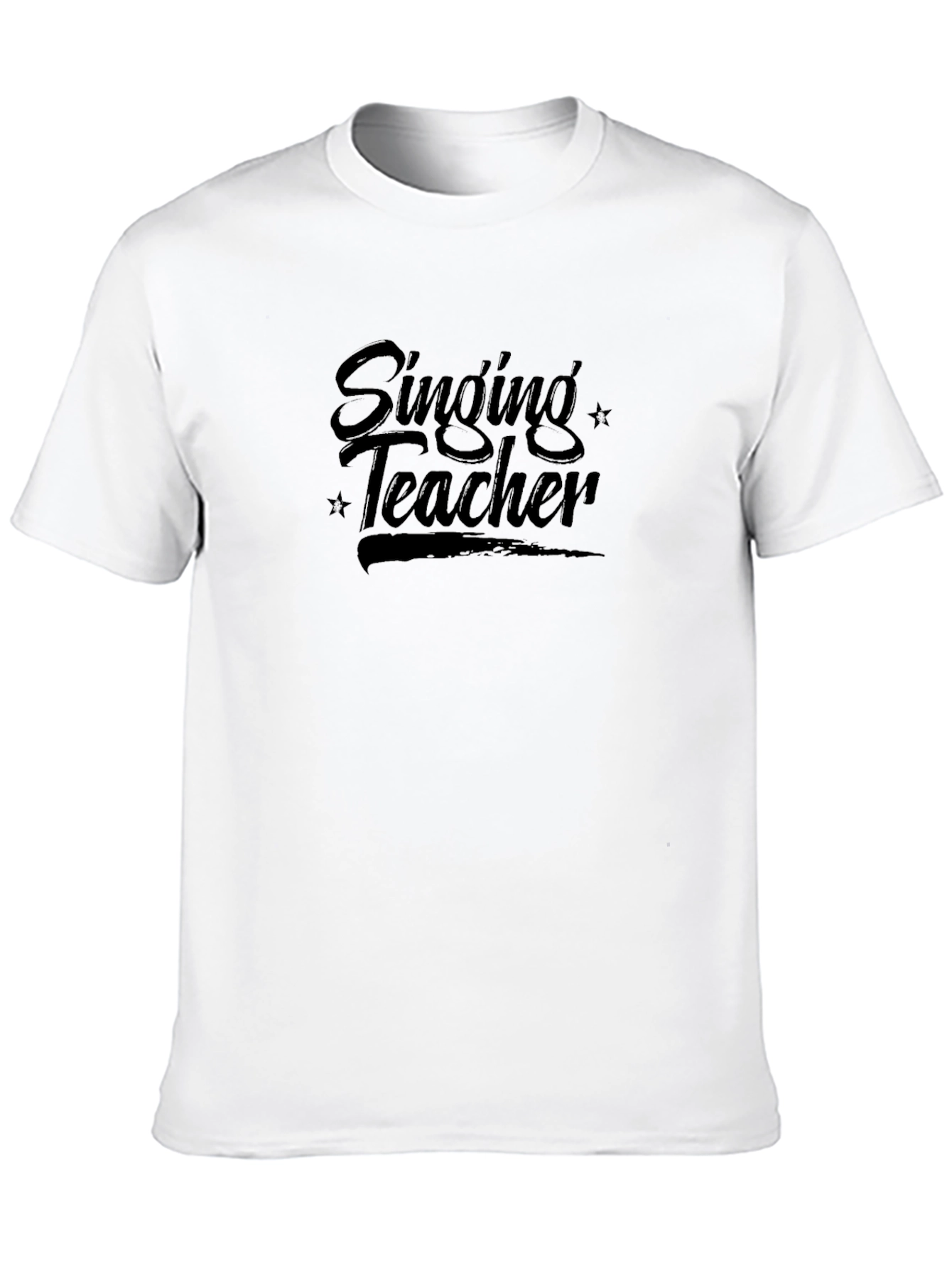 Singing Teacher Black T-Shirt