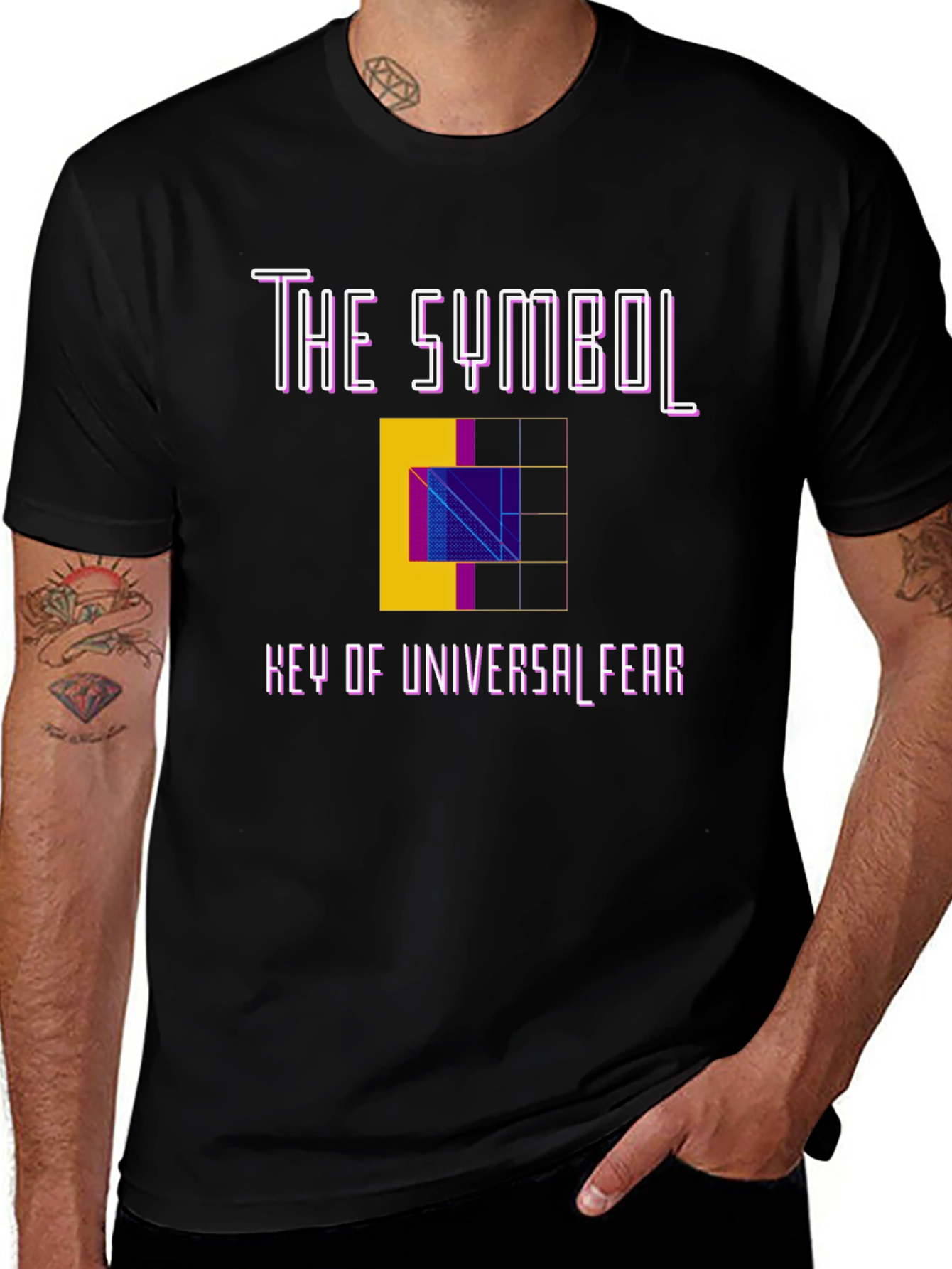 The Symbol Key of Universal Fear Graphic Tee