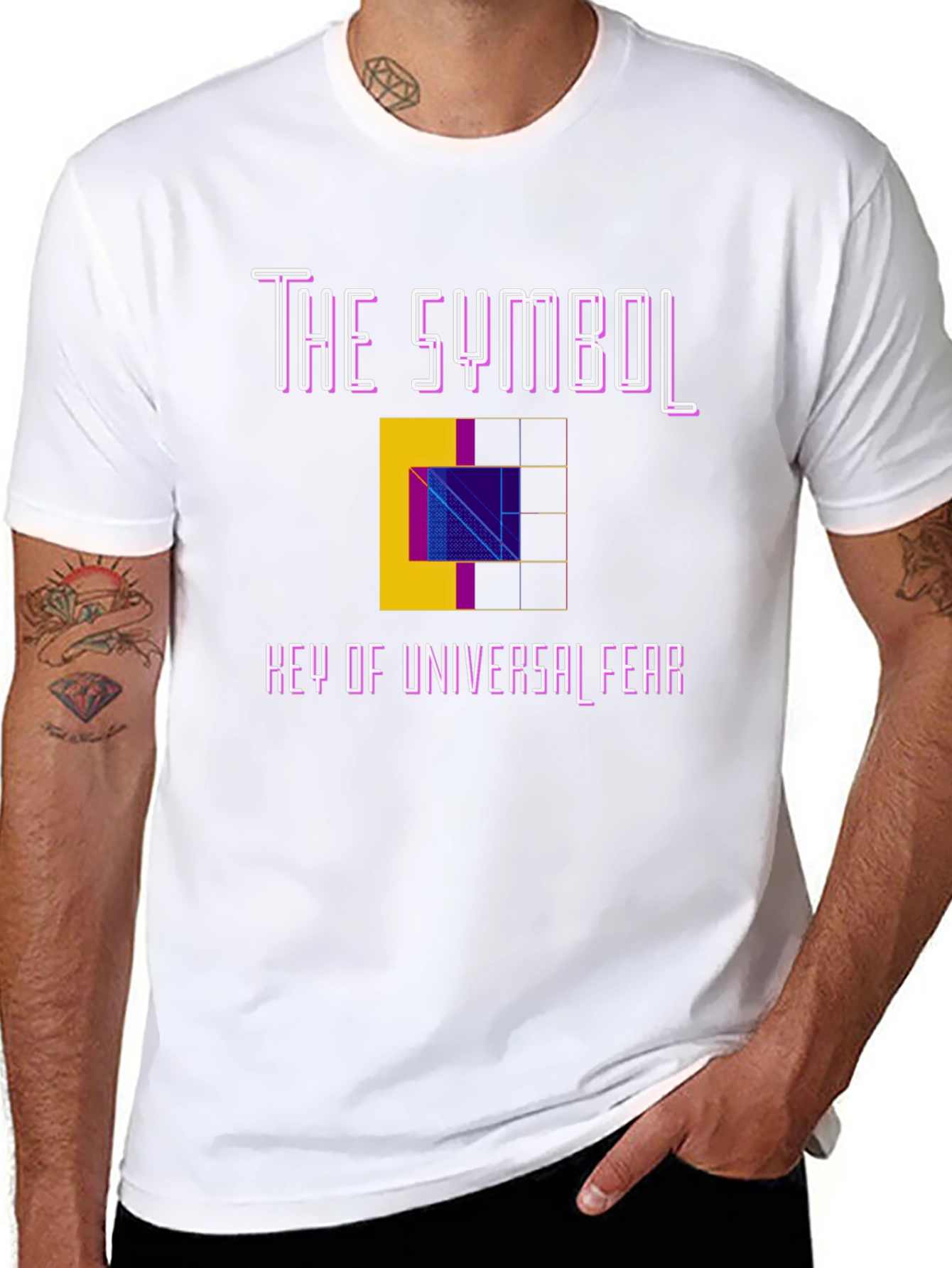 The Symbol Key of Universal Fear Graphic Tee