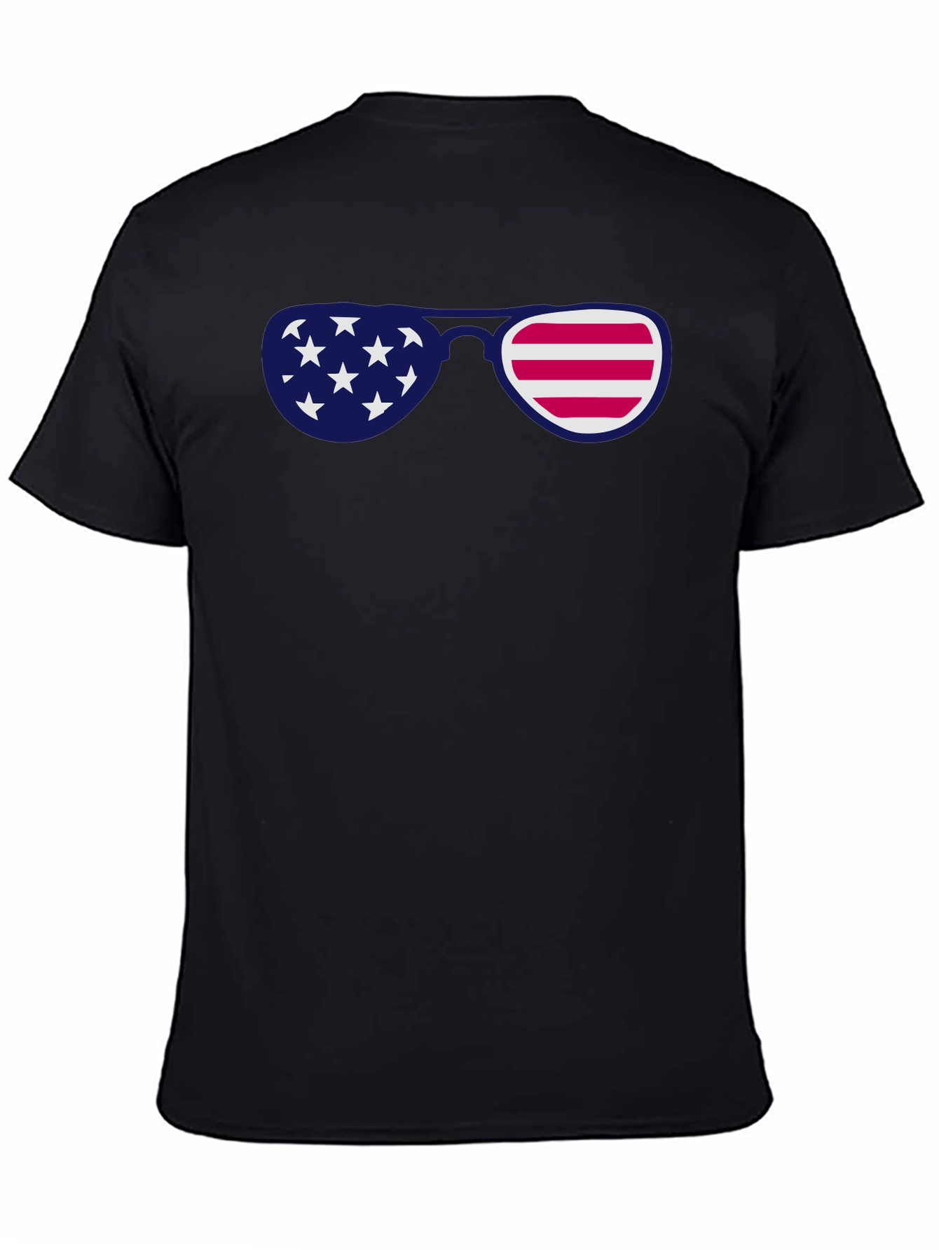 Patriotic Sunglasses Graphic Tee - USA Pride