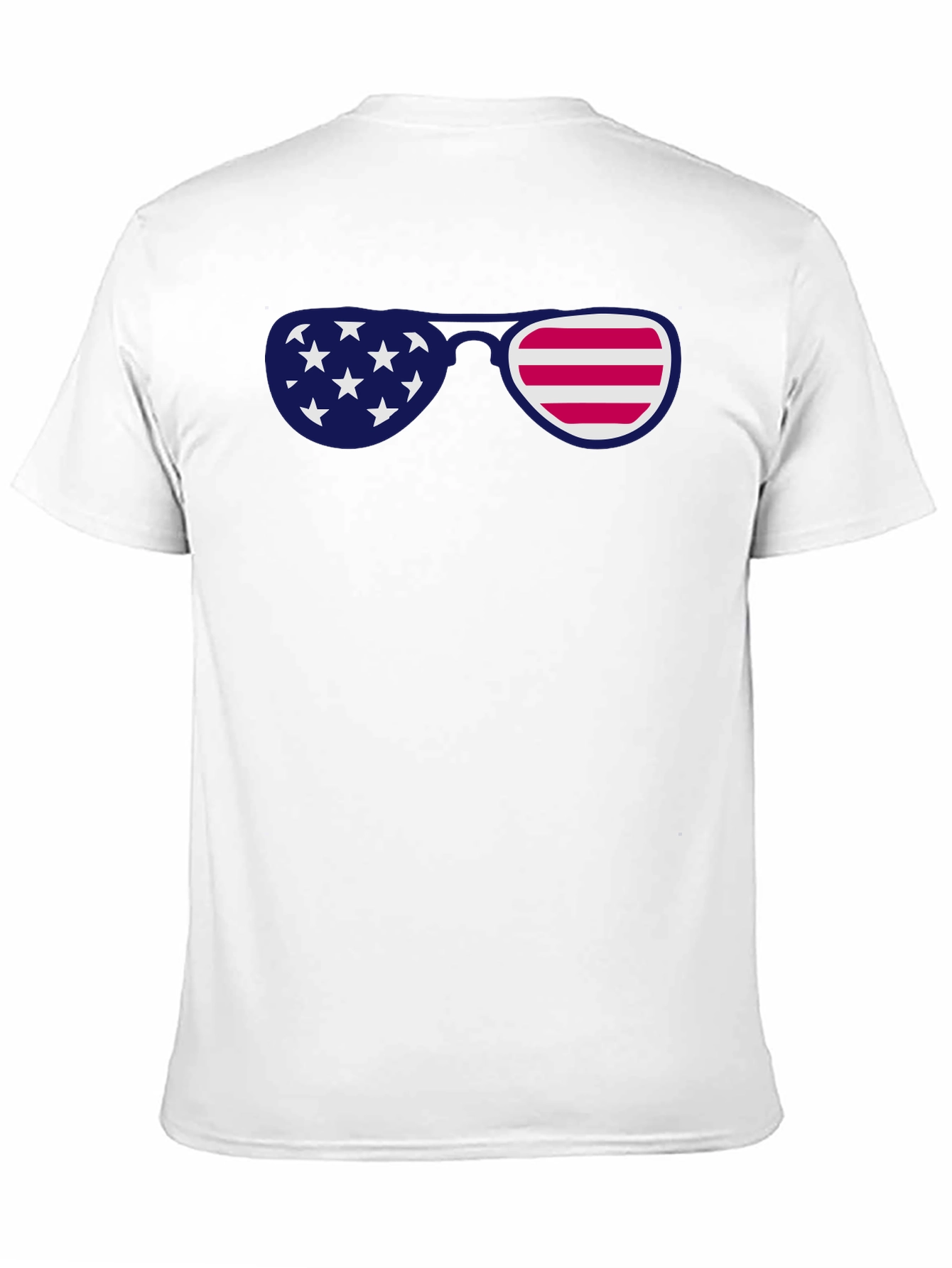 Patriotic Sunglasses Graphic Tee - USA Pride