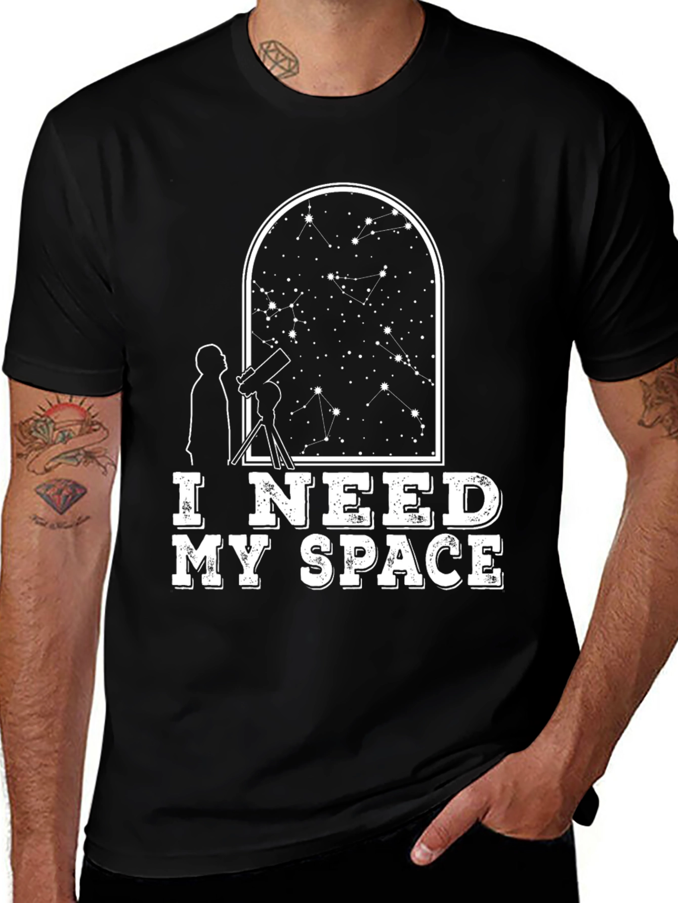 I Need My Space Graphic Tee