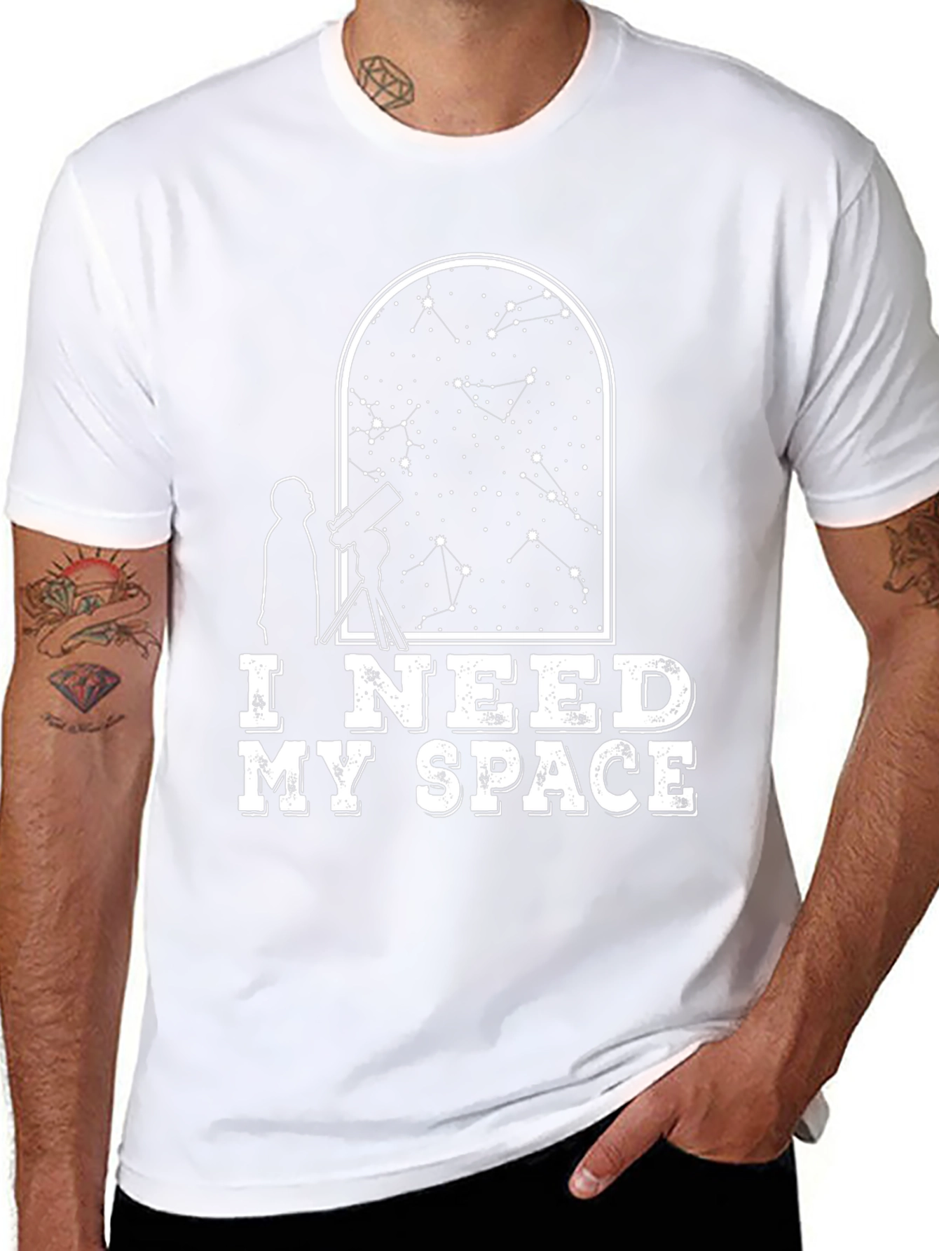 I Need My Space Graphic Tee