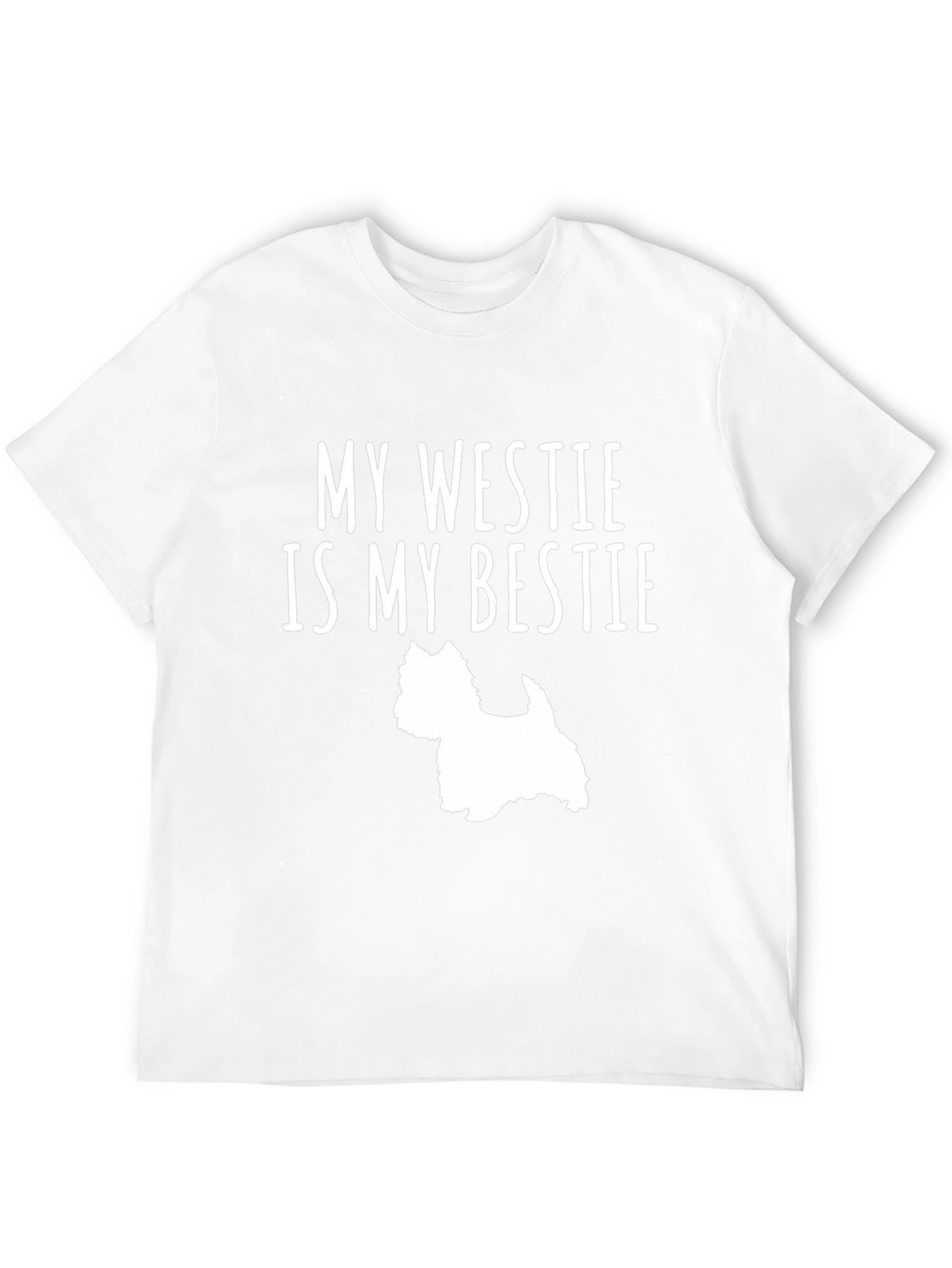 My Westie is My Bestie Black T-Shirt