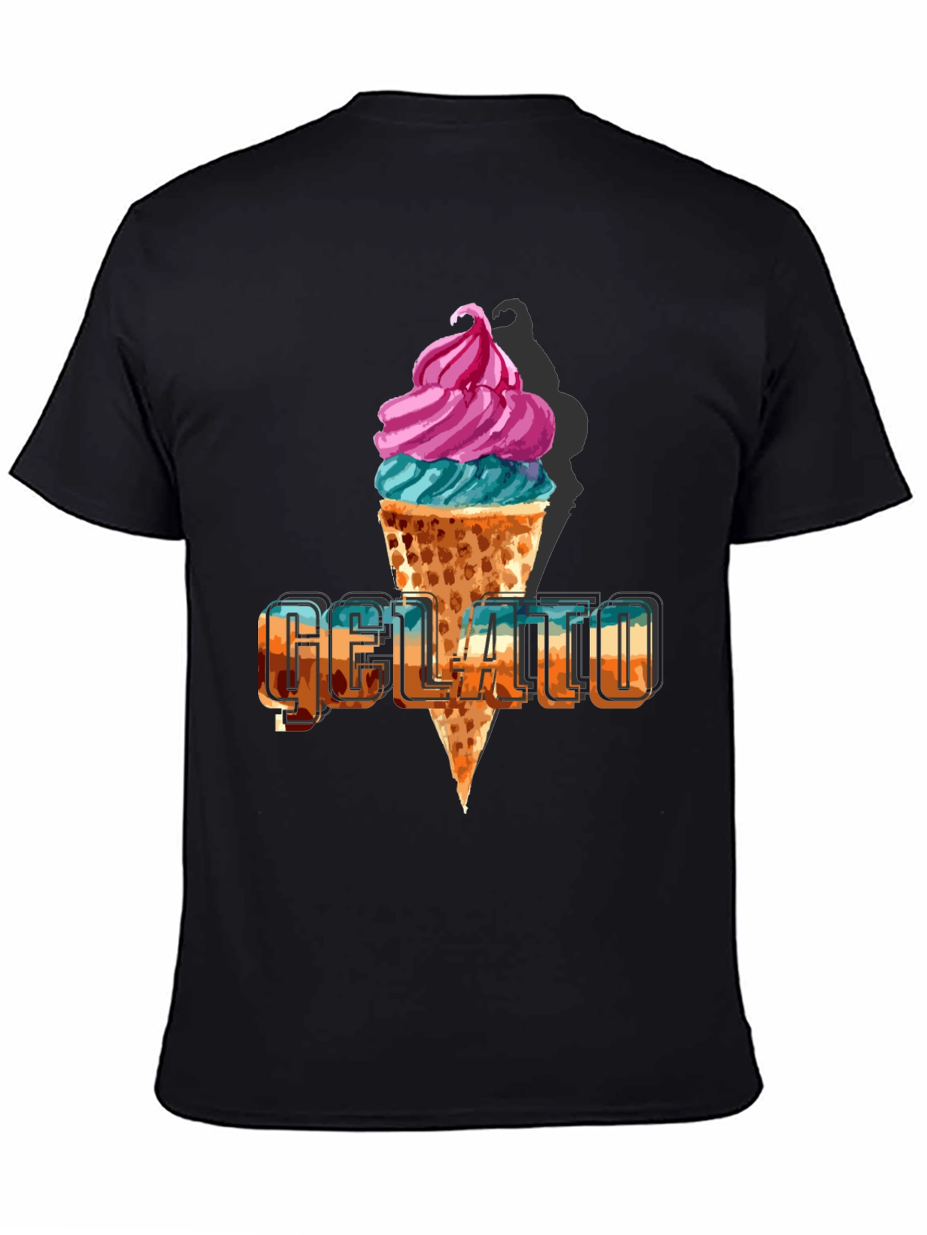 Gelato Graphic T-Shirt - Cool Summer Style