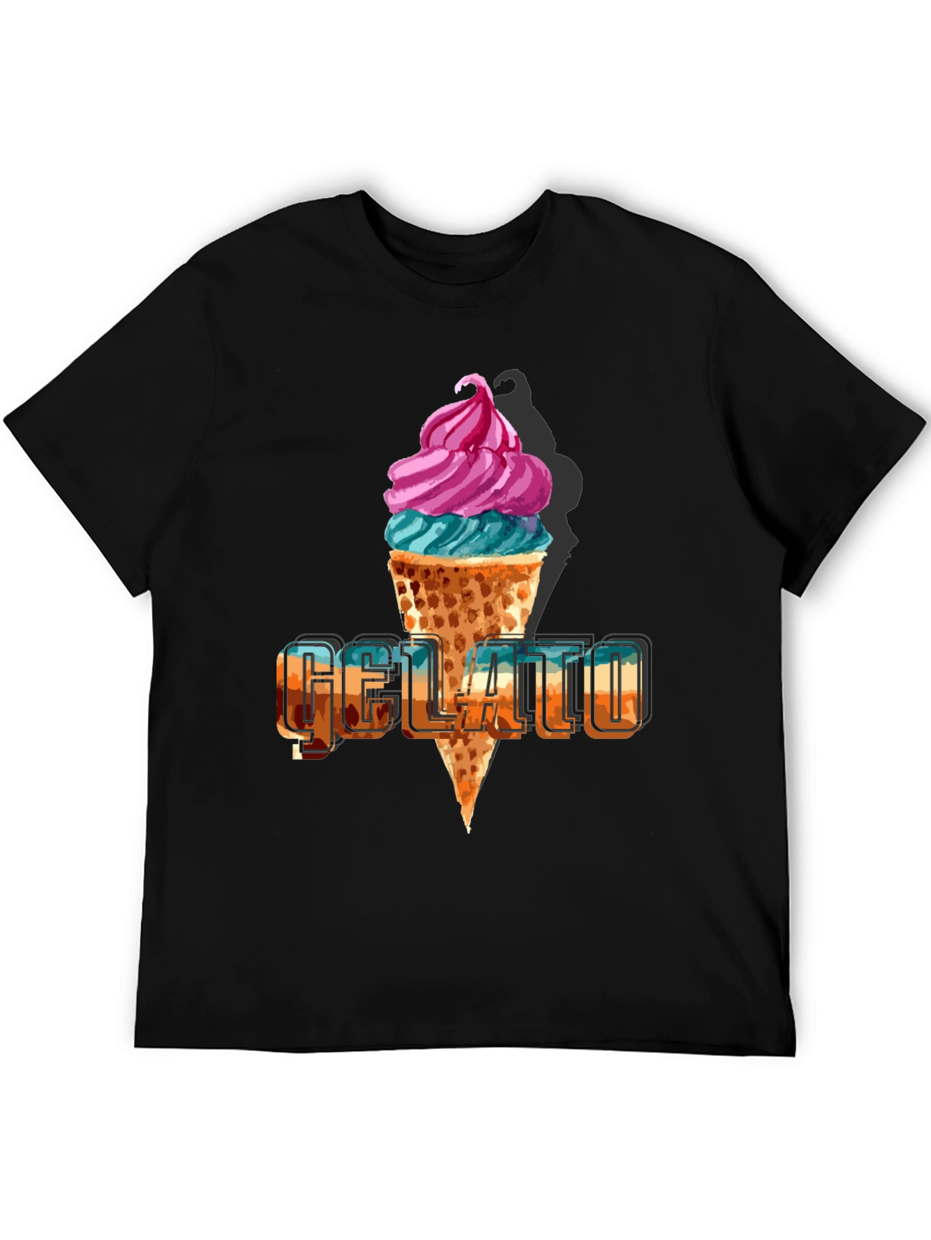 Gelato Graphic T-Shirt - Cool Summer Style