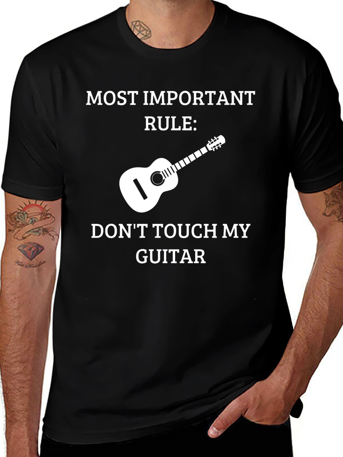 Most Important Rule Guitar T-Shirt