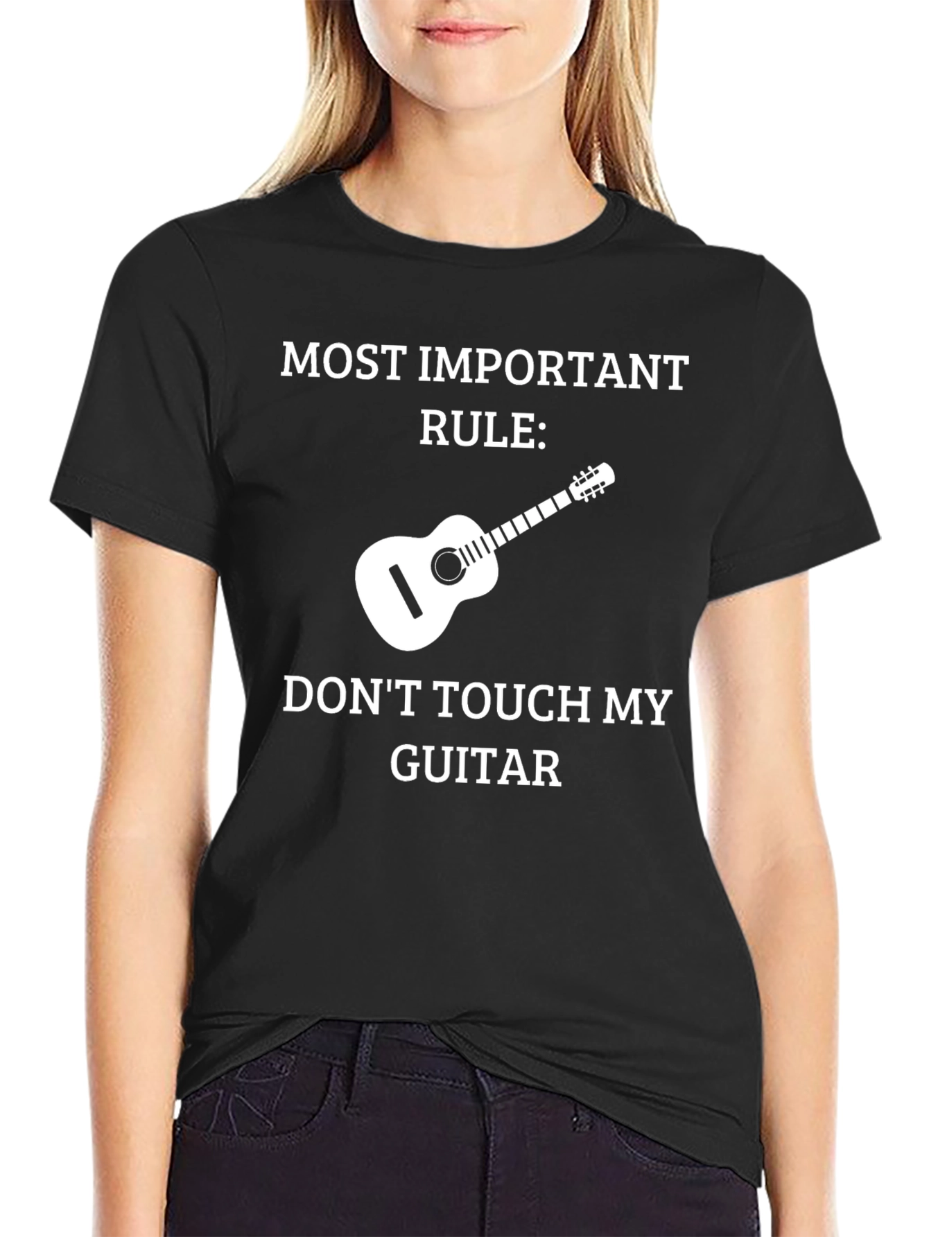 Most Important Rule Guitar T-Shirt