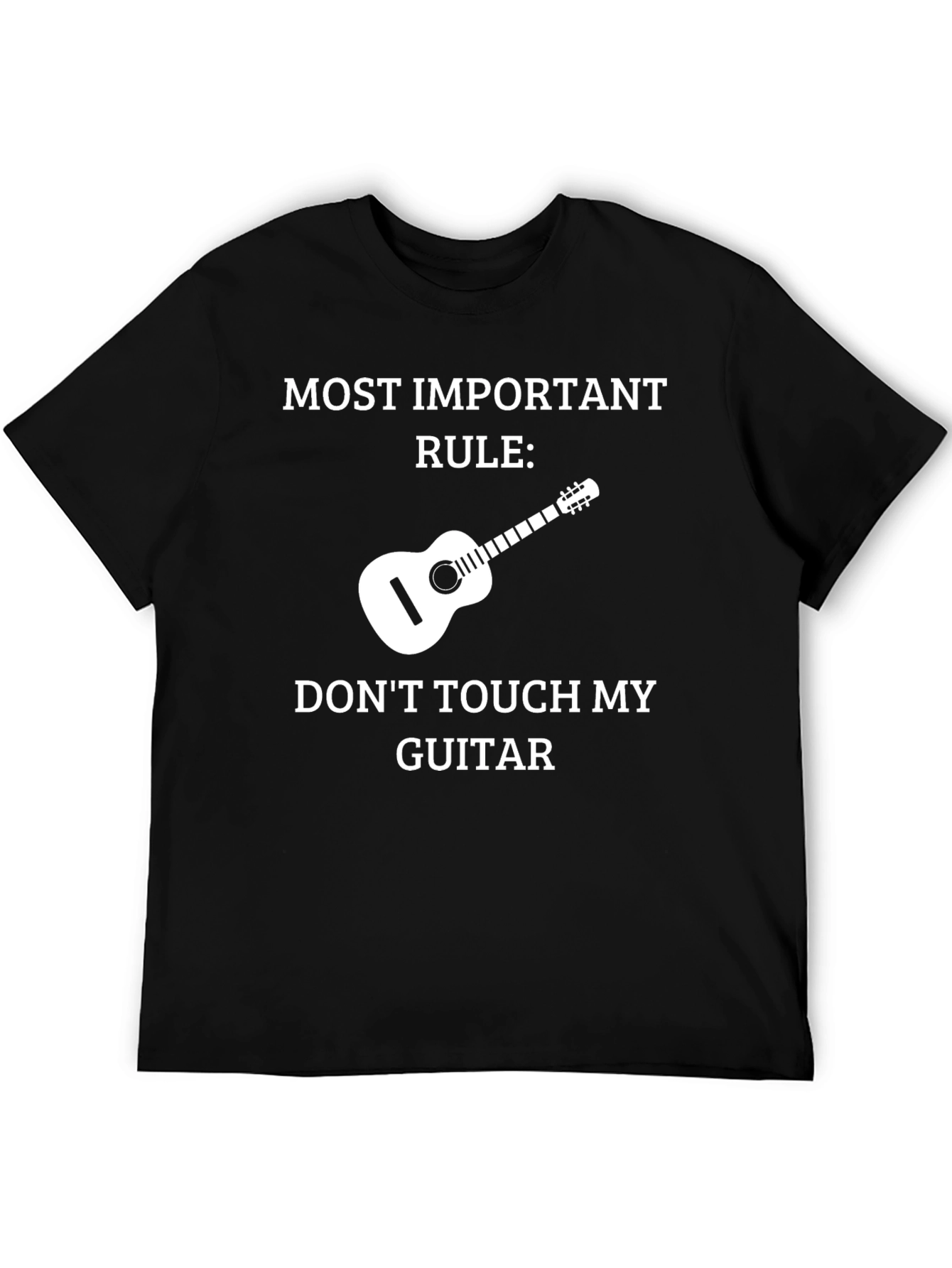 Most Important Rule Guitar T-Shirt