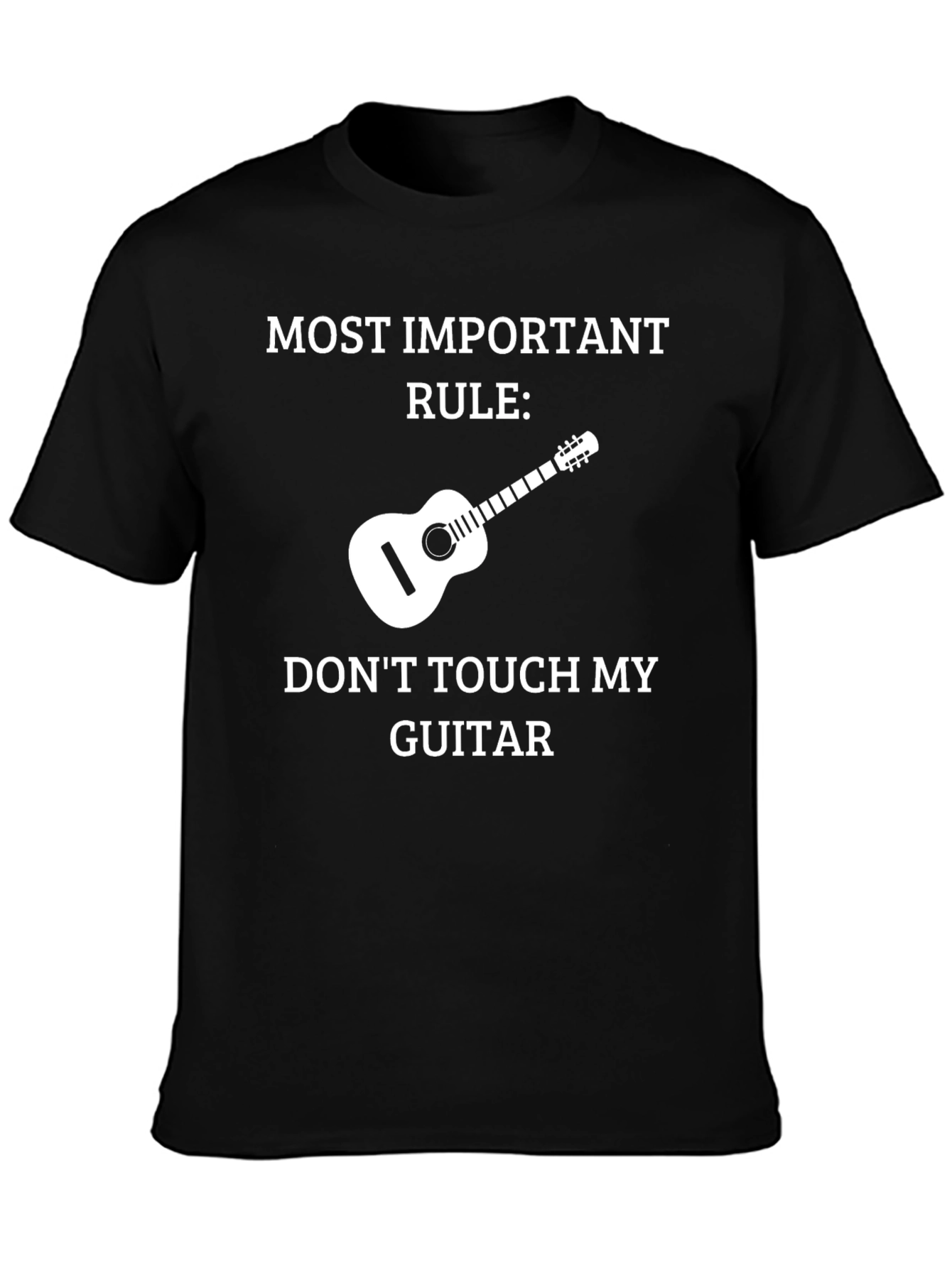 Most Important Rule Guitar T-Shirt