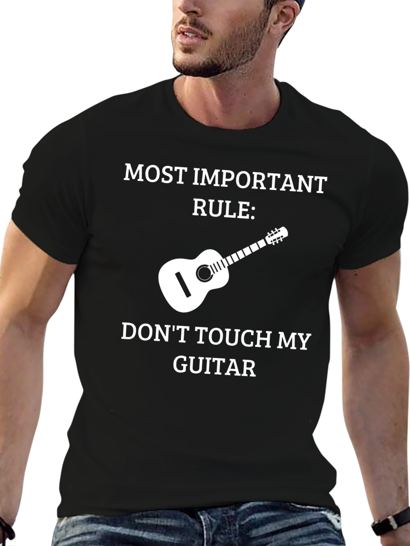 Most Important Rule Guitar T-Shirt