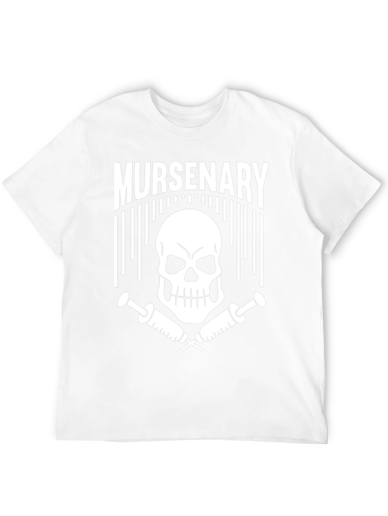 Murcenary Skull & Syringe Graphic Tee