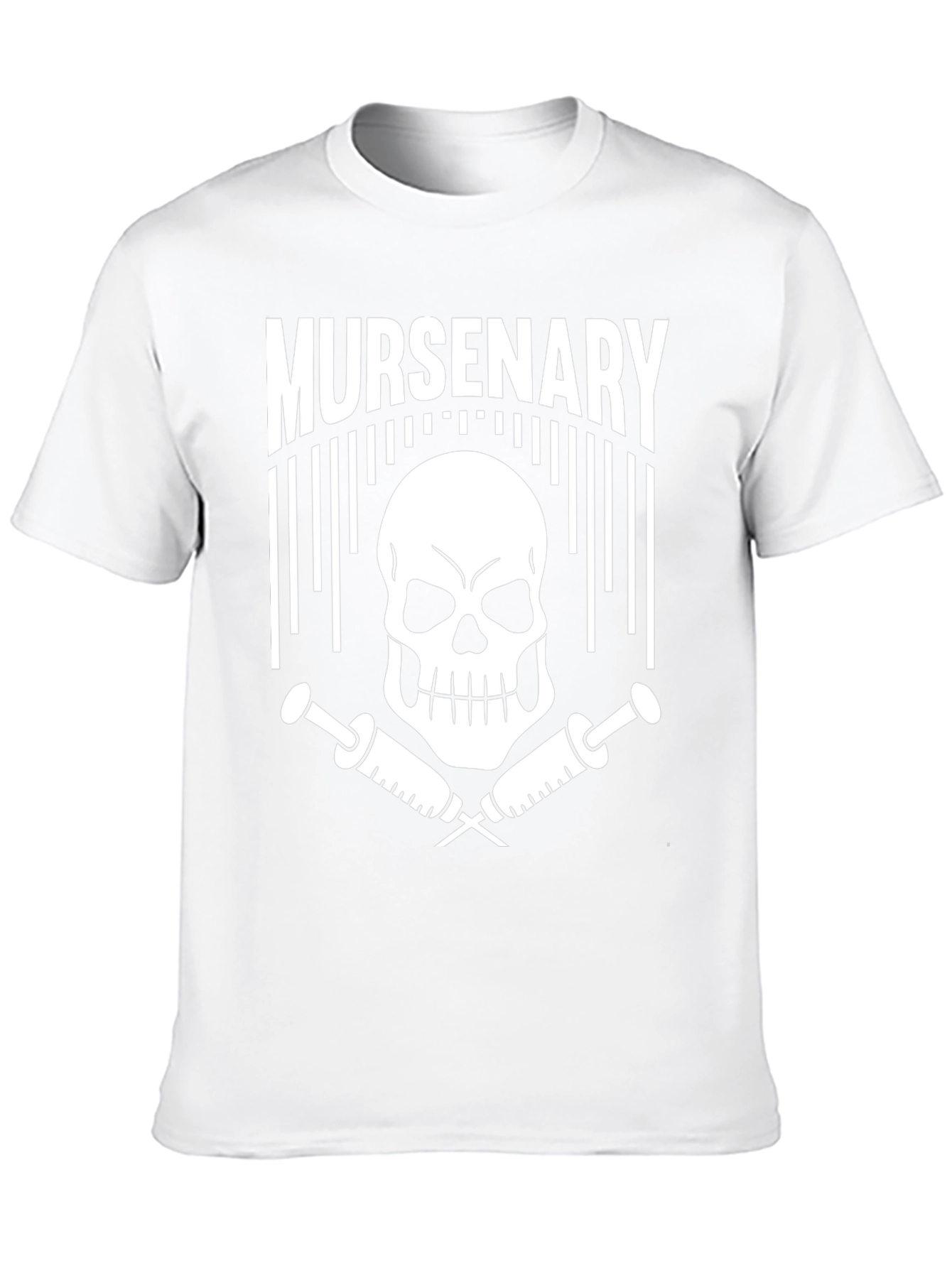 Murcenary Skull & Syringe Graphic Tee