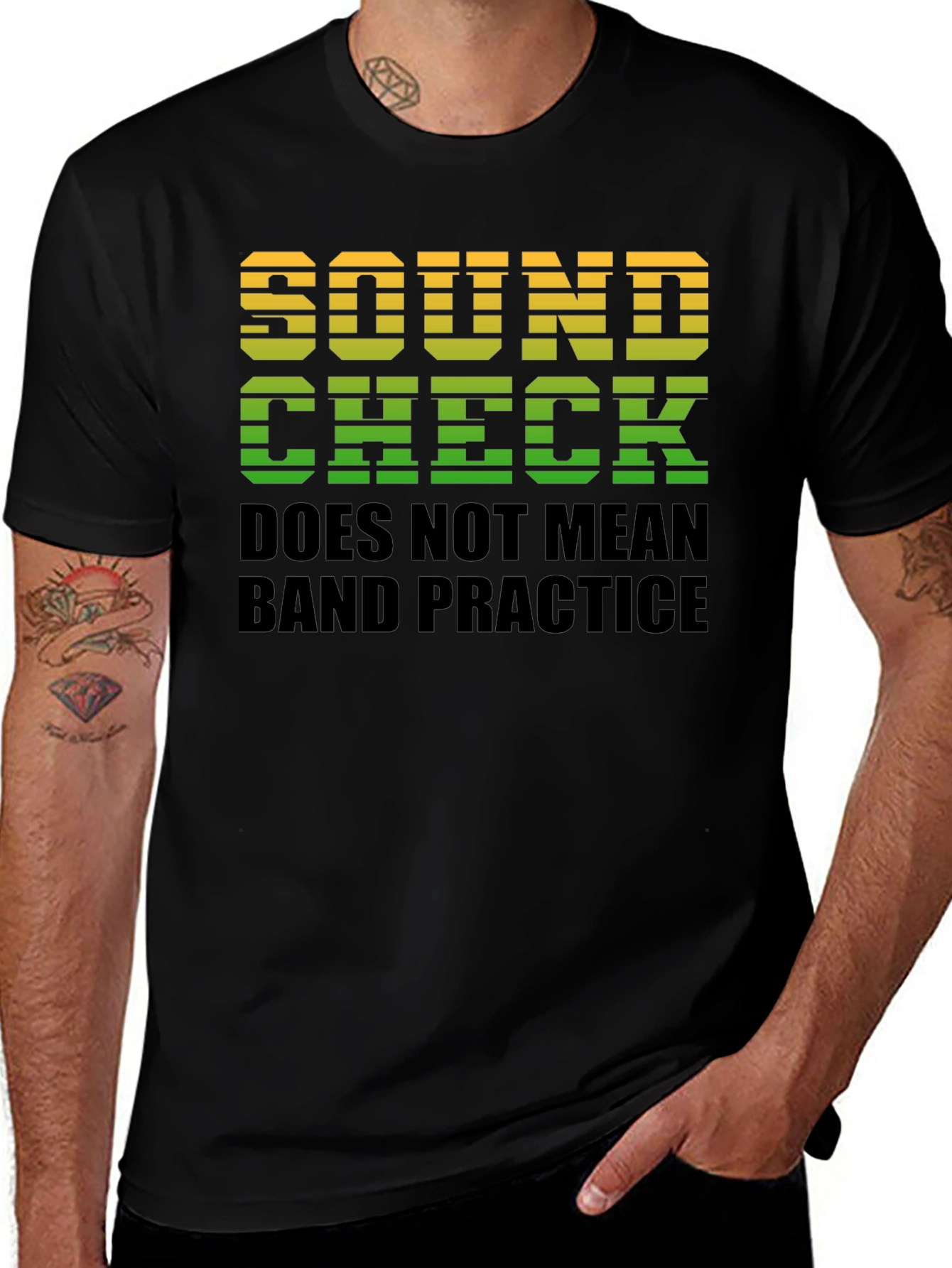 Sound Check Band Practice Graphic Tee