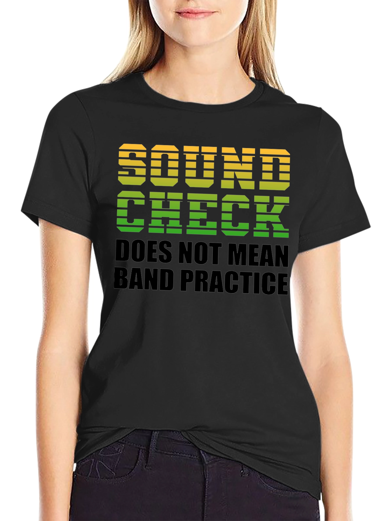 Sound Check Band Practice Graphic Tee