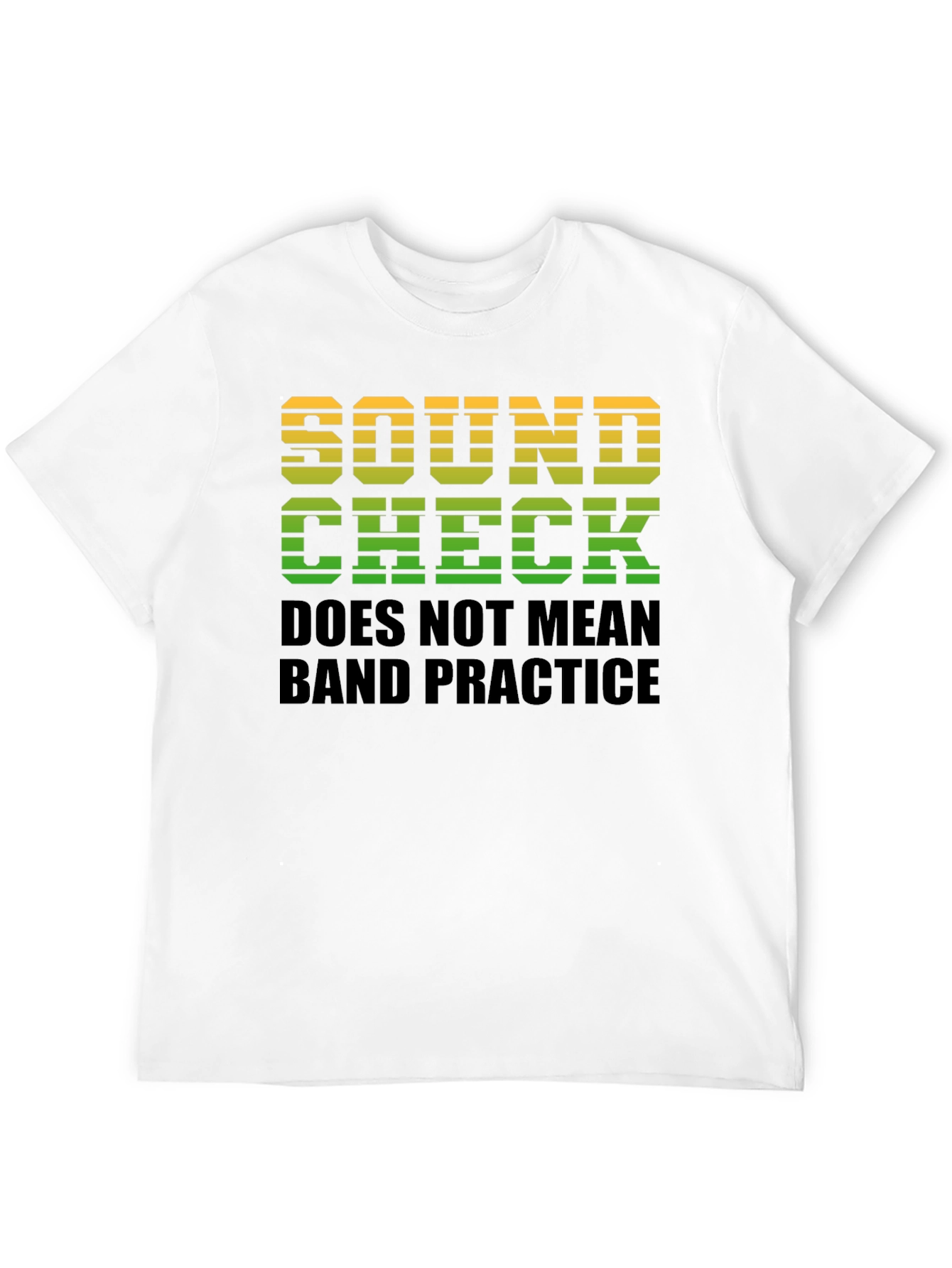 Sound Check Band Practice Graphic Tee