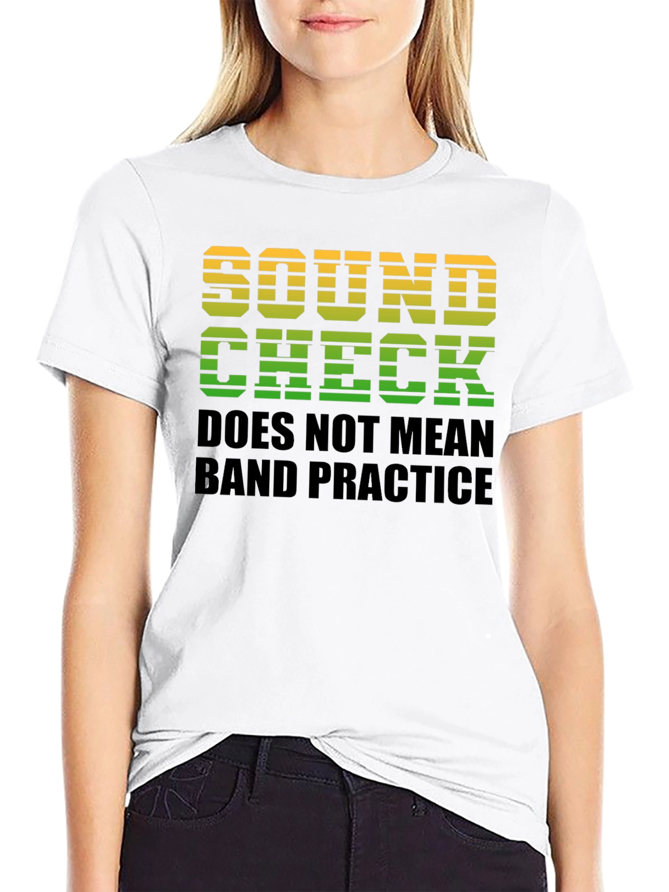 Sound Check Band Practice Graphic Tee