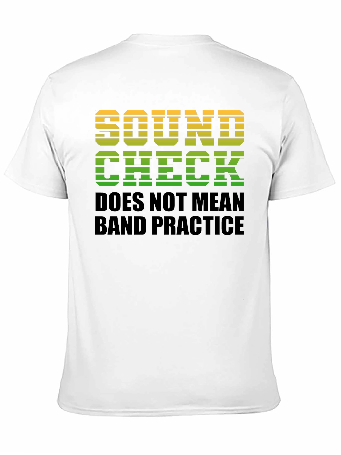 Sound Check Band Practice Graphic Tee