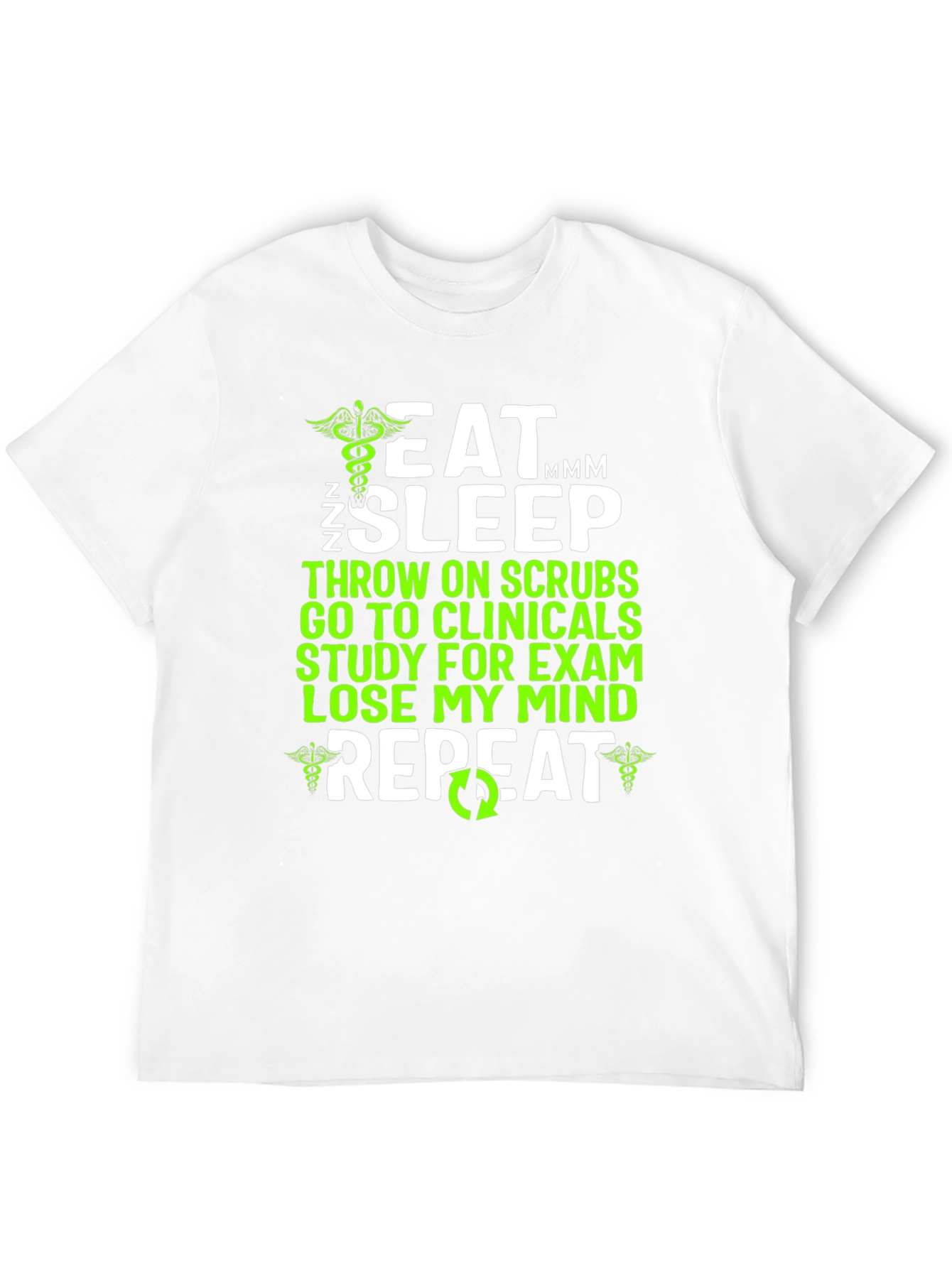Eat Sleep Scrubs T-Shirt - Nurse Life Tee