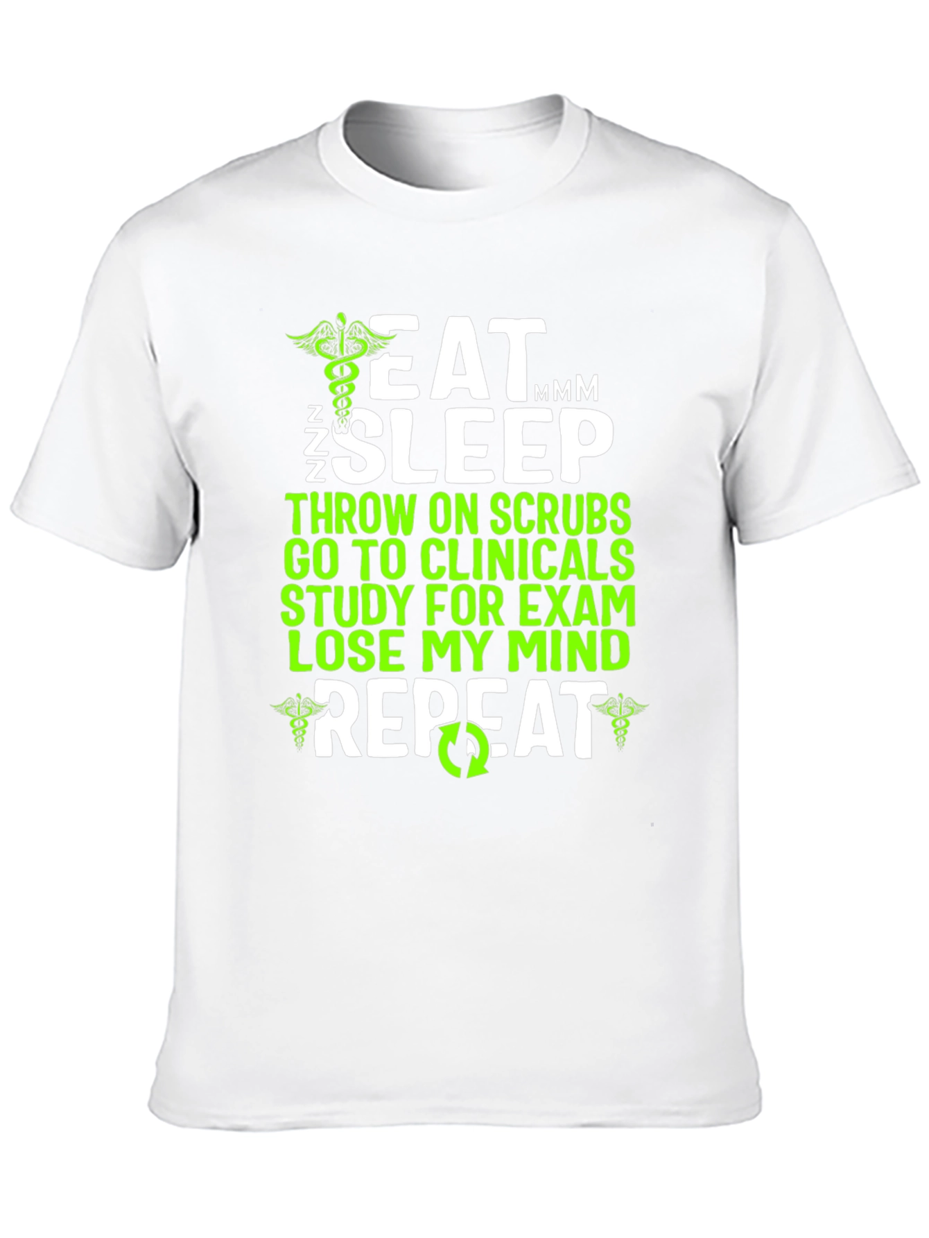 Eat Sleep Scrubs T-Shirt - Nurse Life Tee