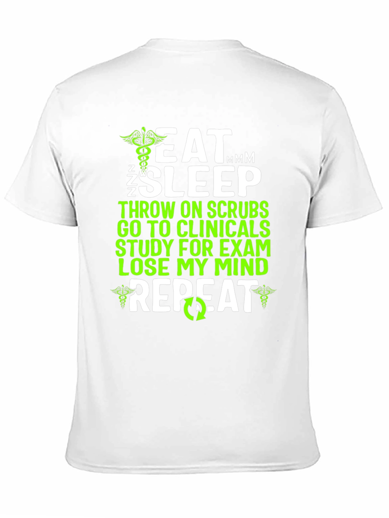 Eat Sleep Scrubs T-Shirt - Nurse Life Tee