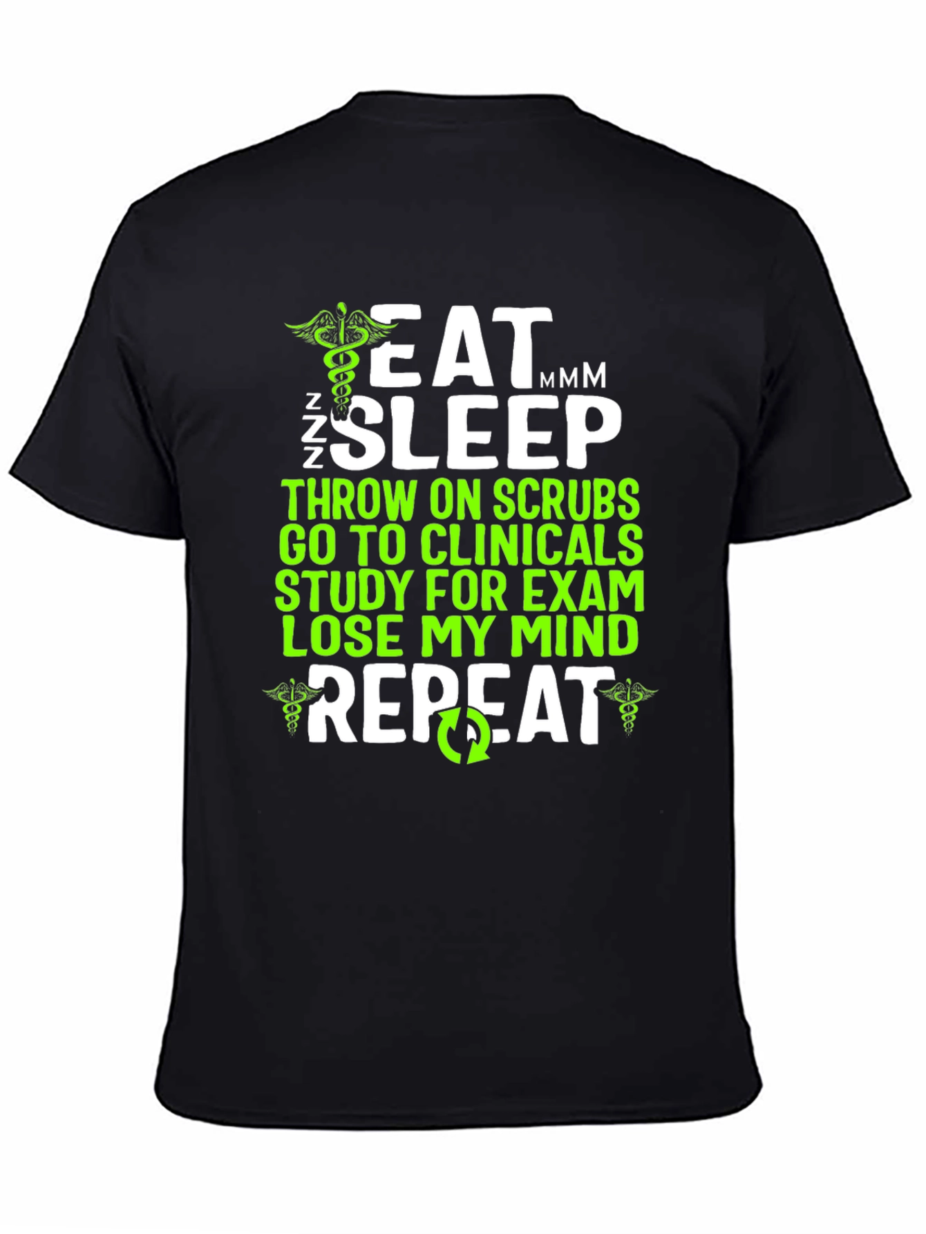 Eat Sleep Scrubs T-Shirt - Nurse Life Tee