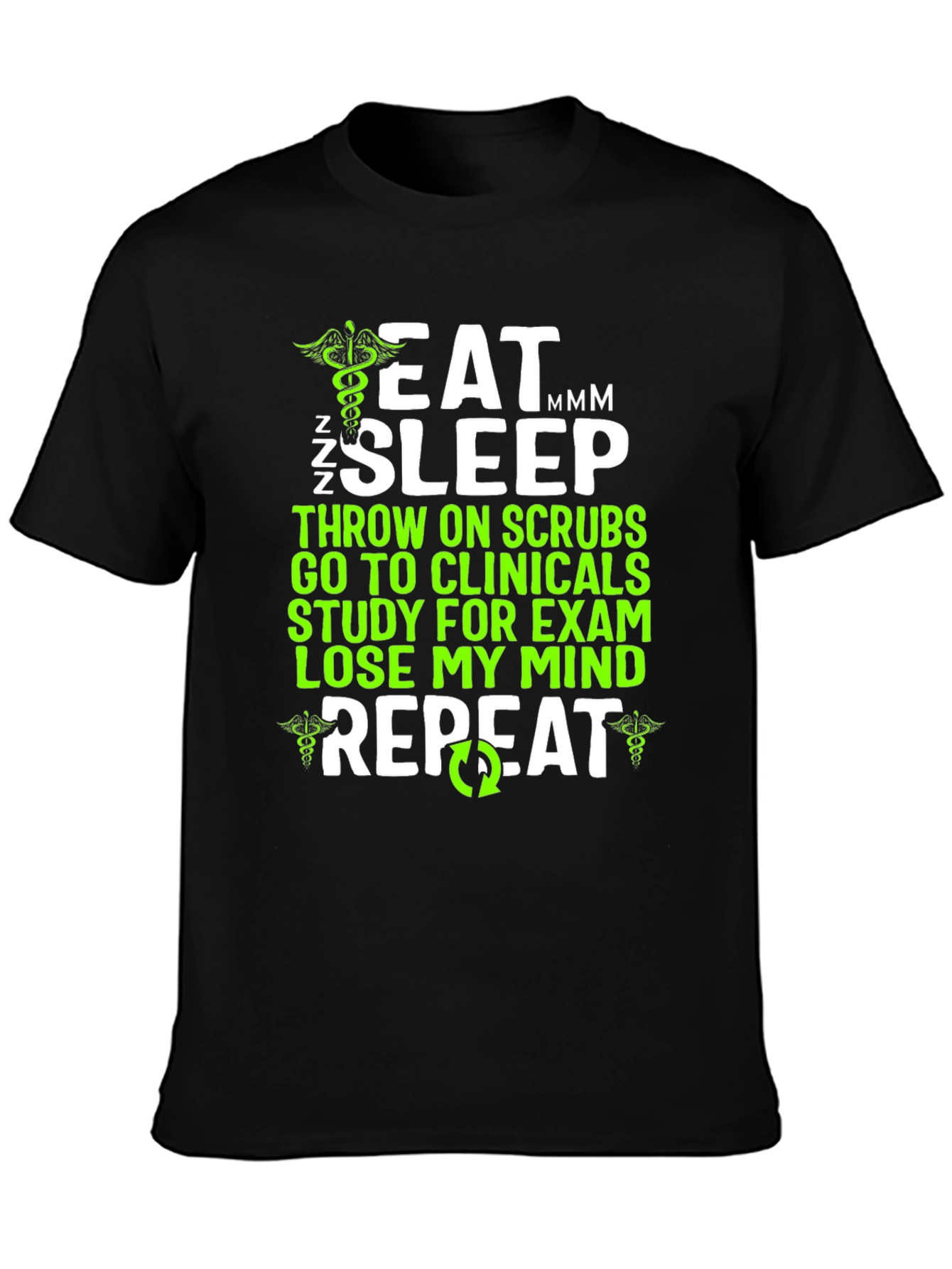 Eat Sleep Scrubs T-Shirt - Nurse Life Tee