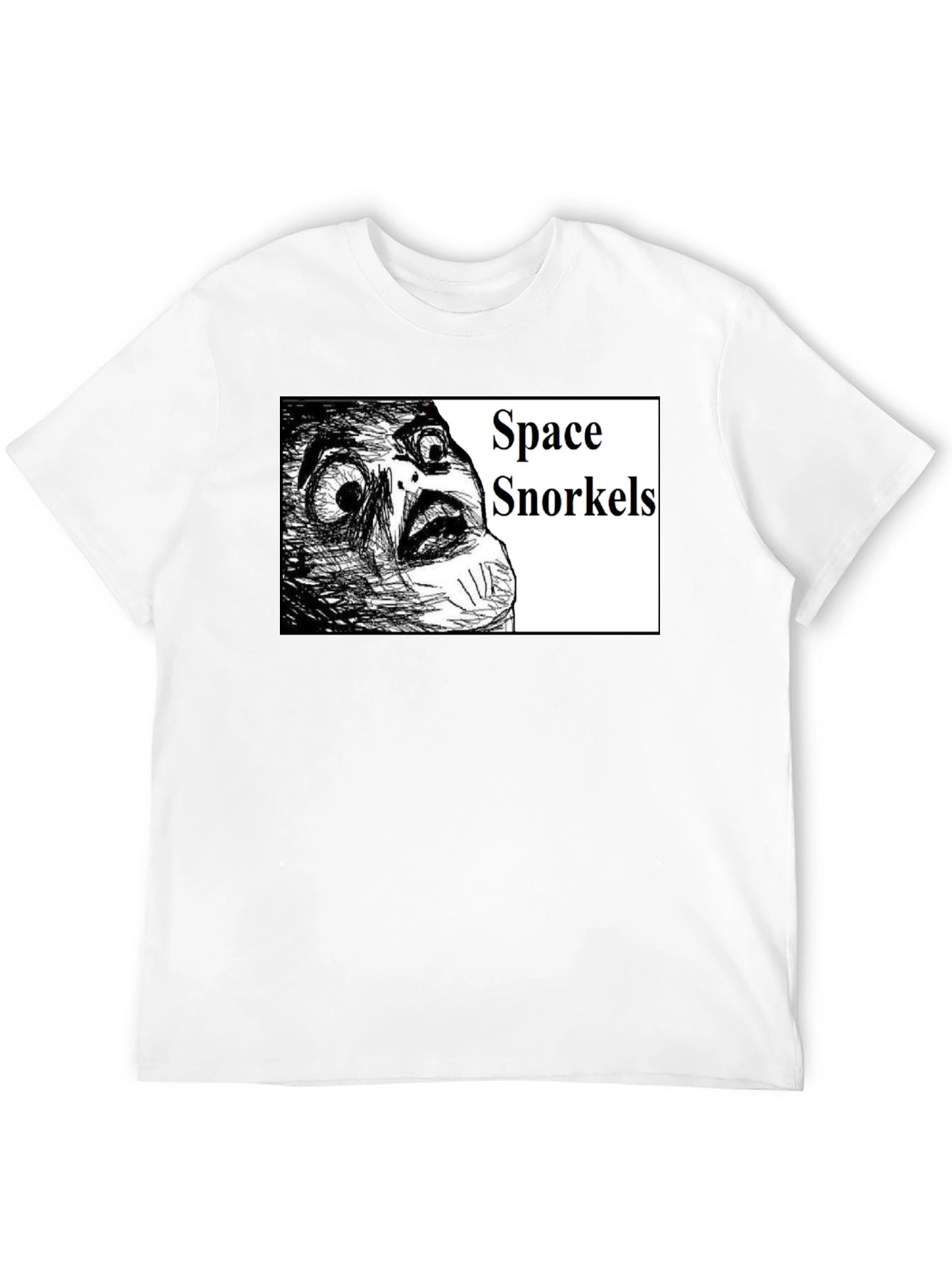 Space Snorkels Meme Graphic T-Shirt
