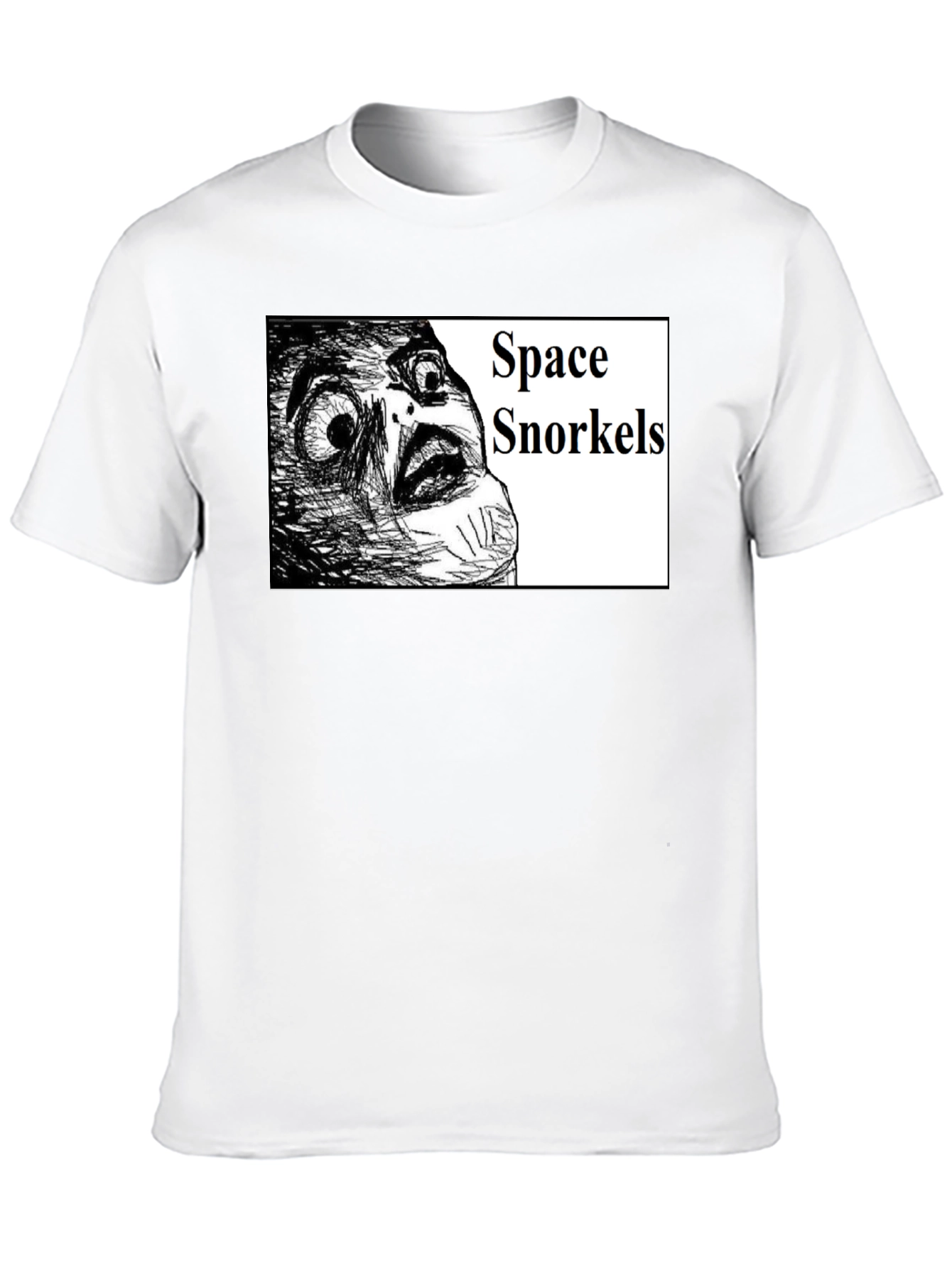 Space Snorkels Meme Graphic T-Shirt