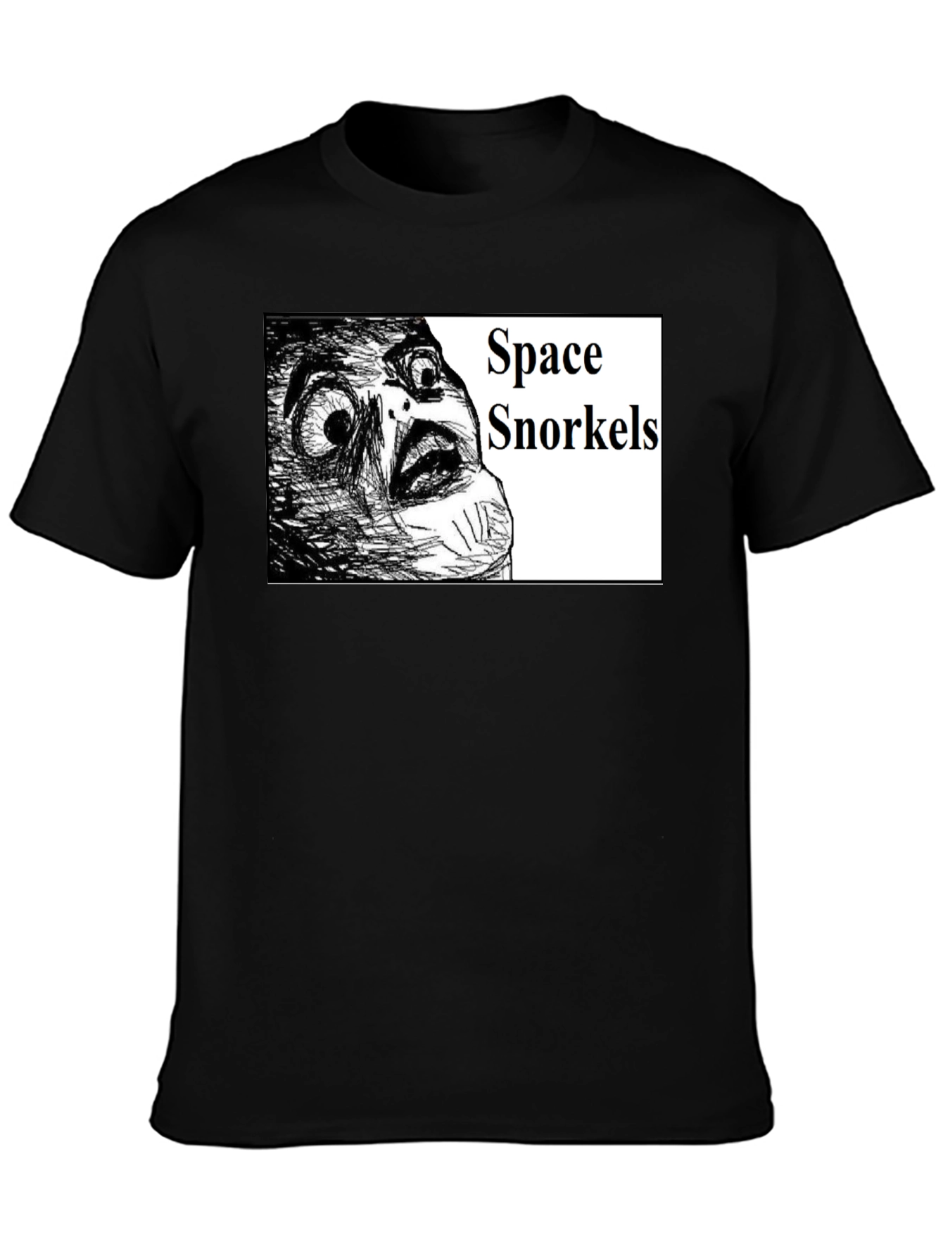 Space Snorkels Meme Graphic T-Shirt