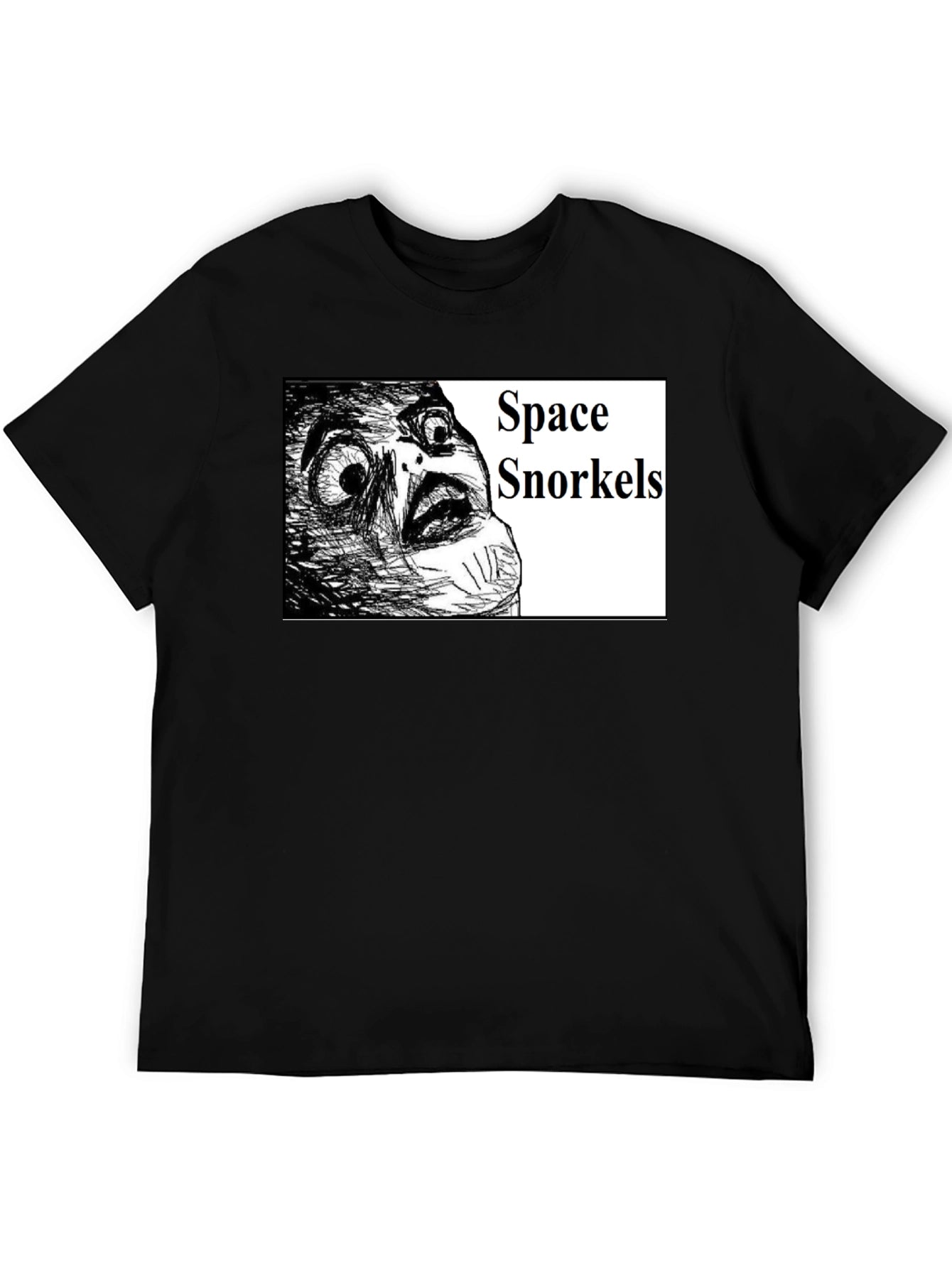 Space Snorkels Meme Graphic T-Shirt