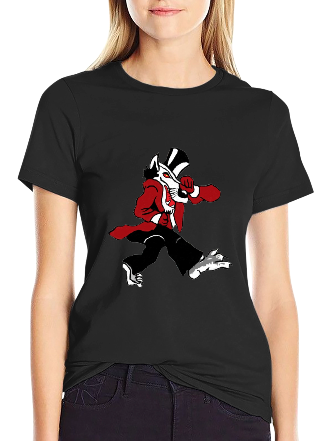 Mens Graphic Tee - Cartoon Mascot Design